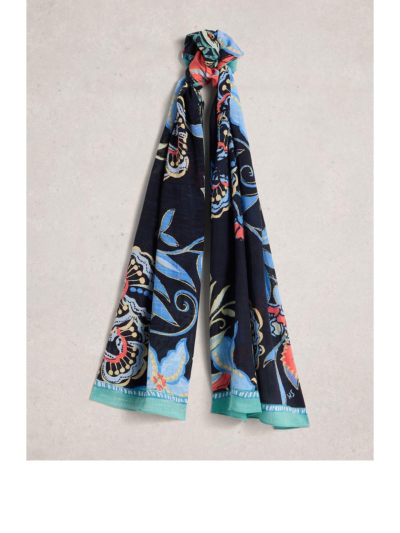 White Stuff Callie Printed Scarf