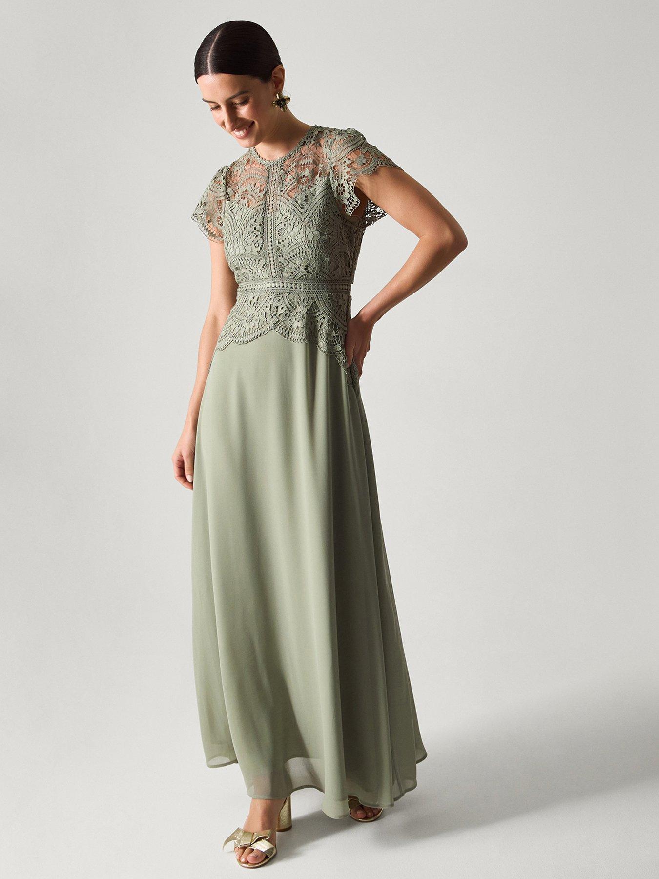 Image 1 of 5 of Monsoon Monica Maxi Dress