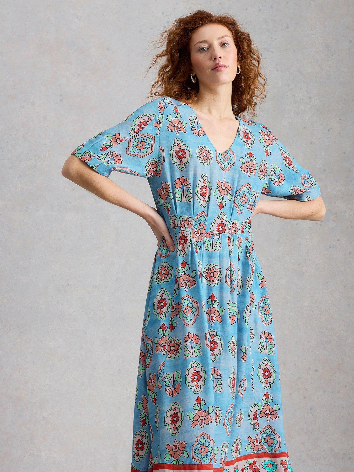 Image 1 of 6 of White Stuff Kate Midi Dress