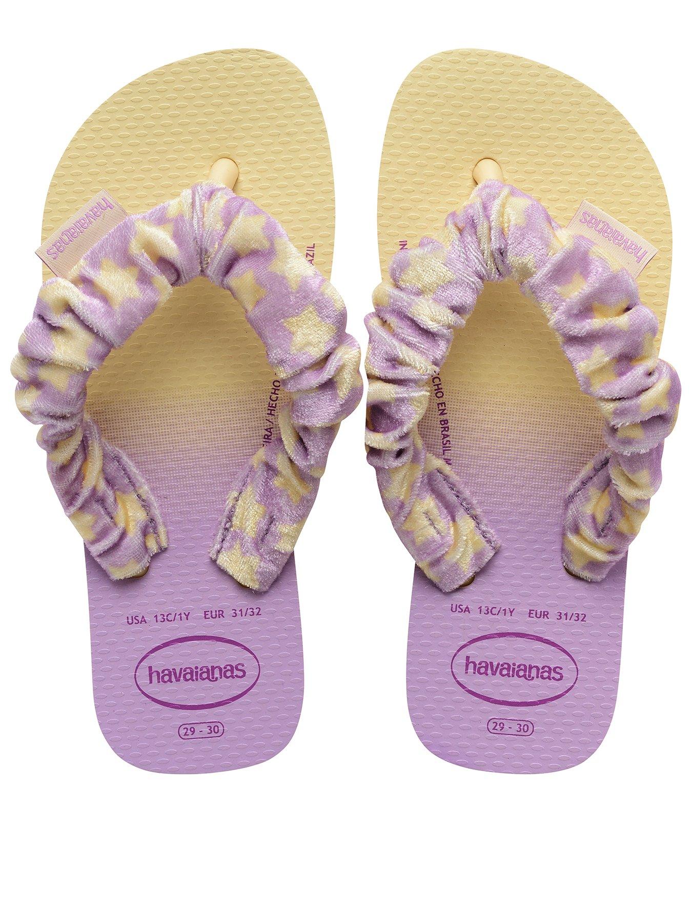 Havaianas Kids Fluffy Sandals - Buttercream