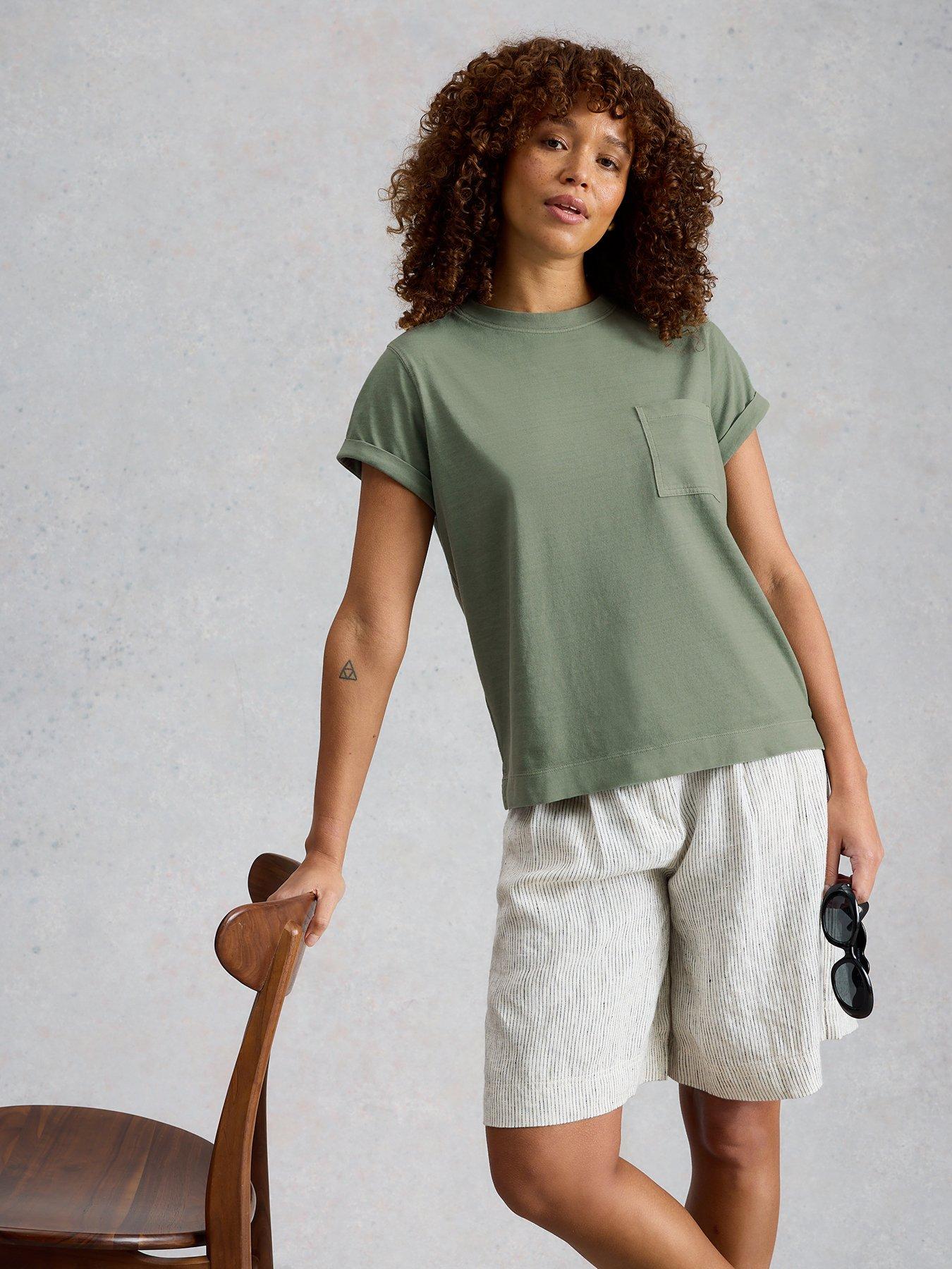 White Stuff Gina Tee - Green