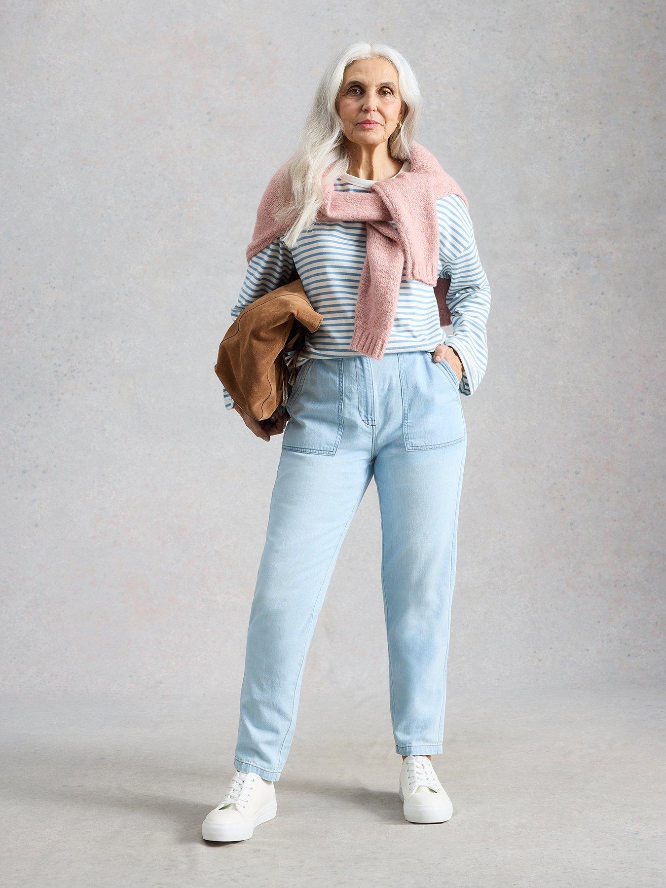 Image 3 of 6 of White Stuff Twister Jeans - Blue