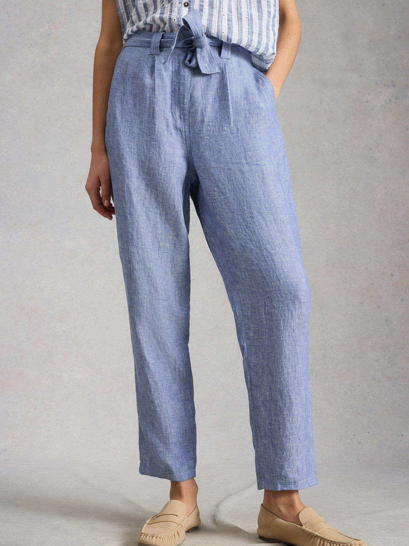 Image 1 of 6 of White Stuff Hadley Linen Trouser