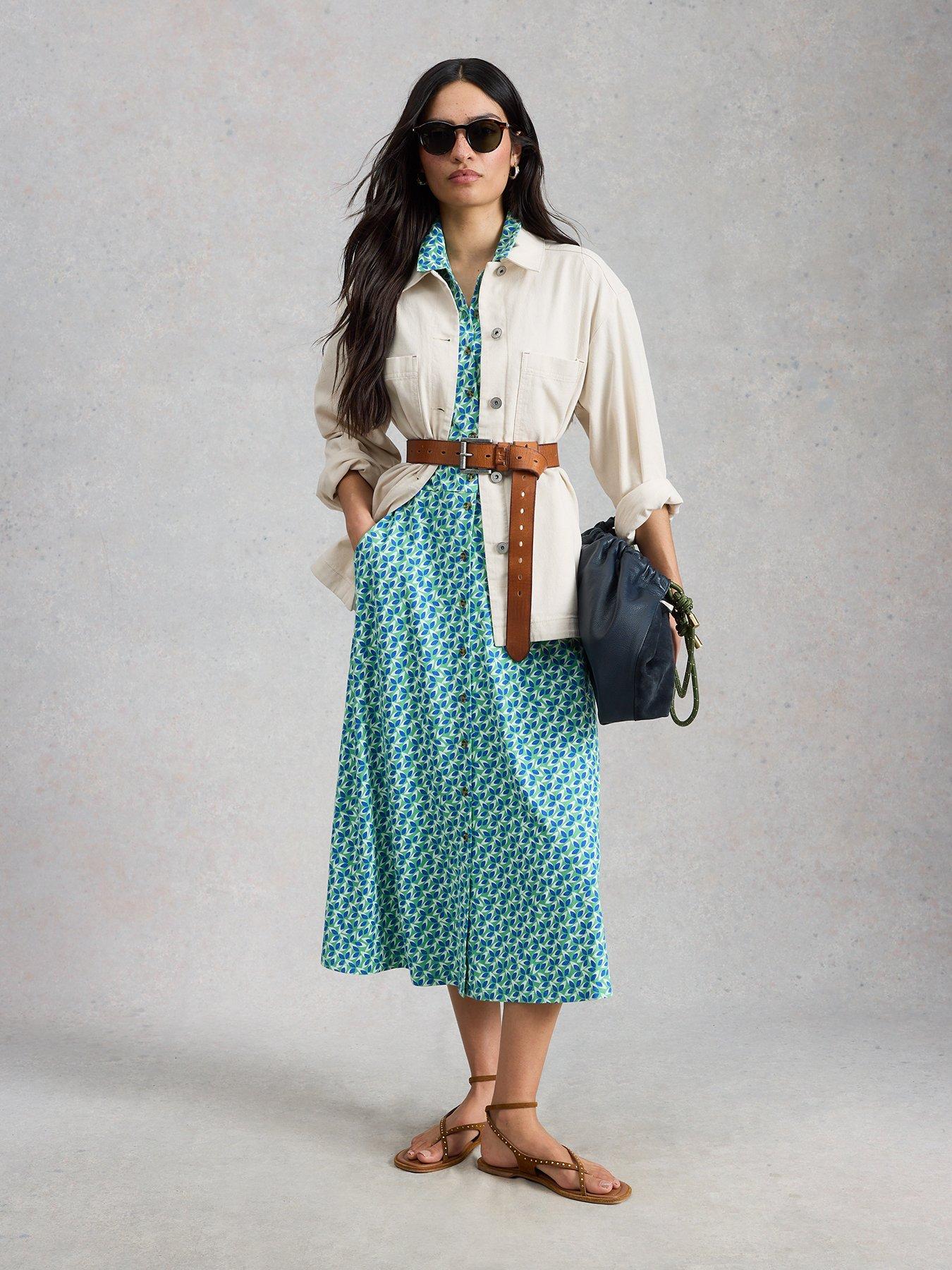 Image 3 of 6 of White Stuff Rua Jersey Shirt Dress