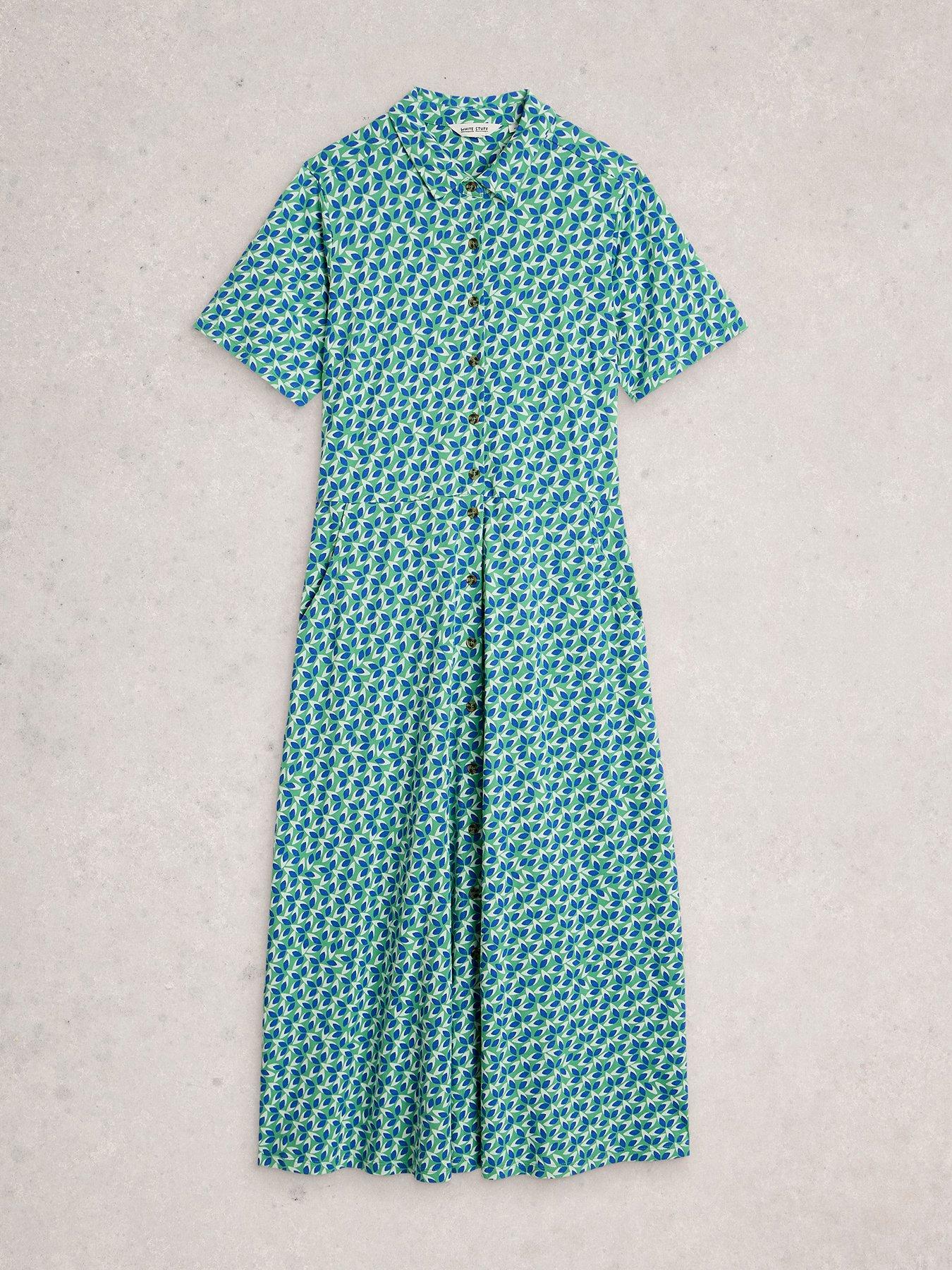Image 5 of 6 of White Stuff Rua Jersey Shirt Dress