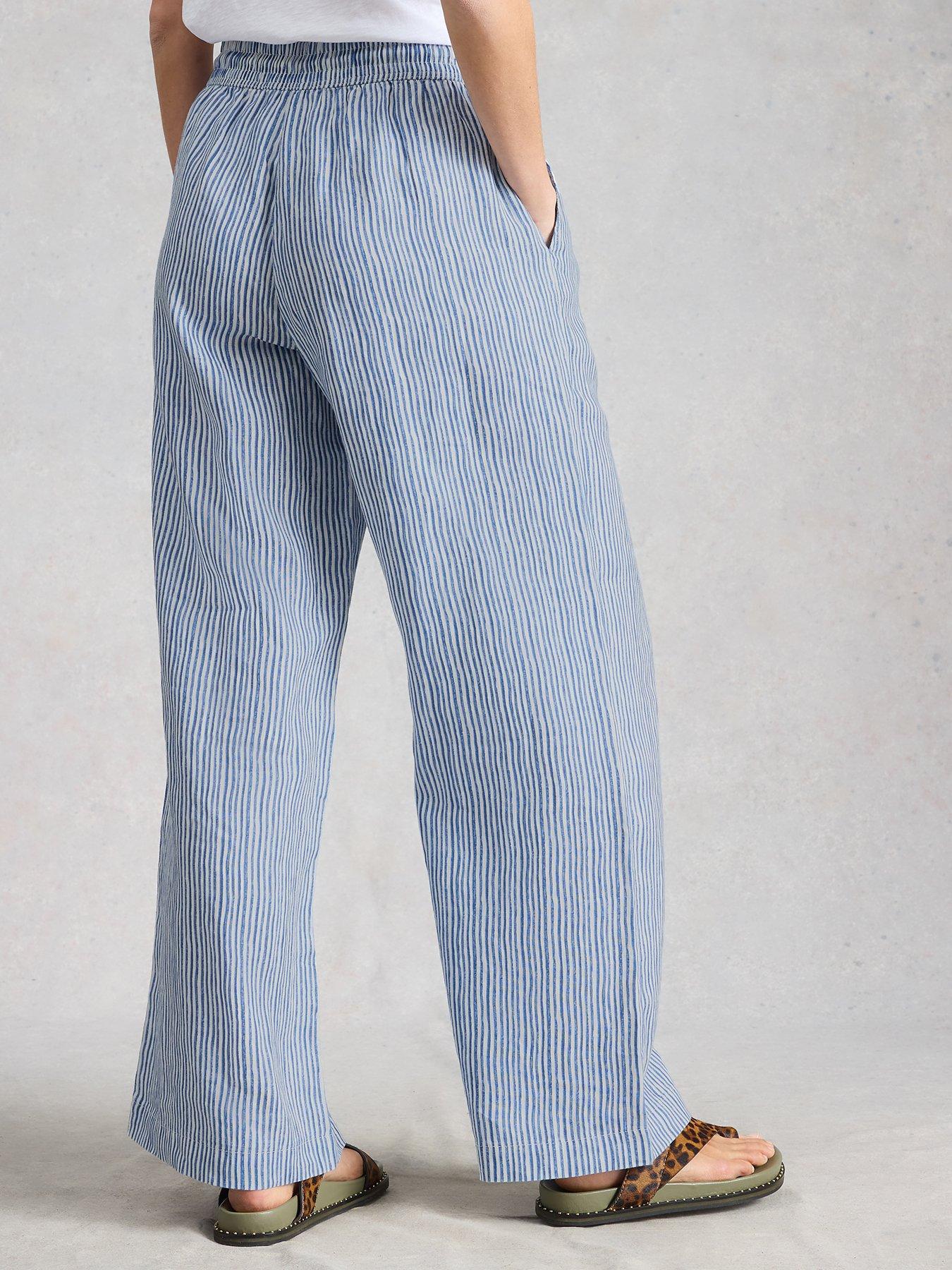 Image 2 of 6 of White Stuff Ally Linen Wide Leg Trouser