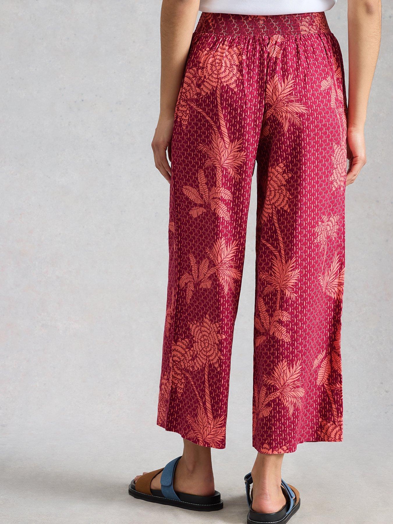 Image 2 of 6 of White Stuff Shelly Linen Blend Culotte