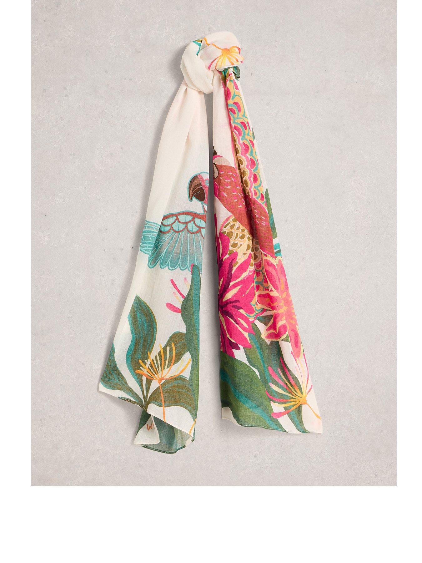 White Stuff Lily Printed Scarf