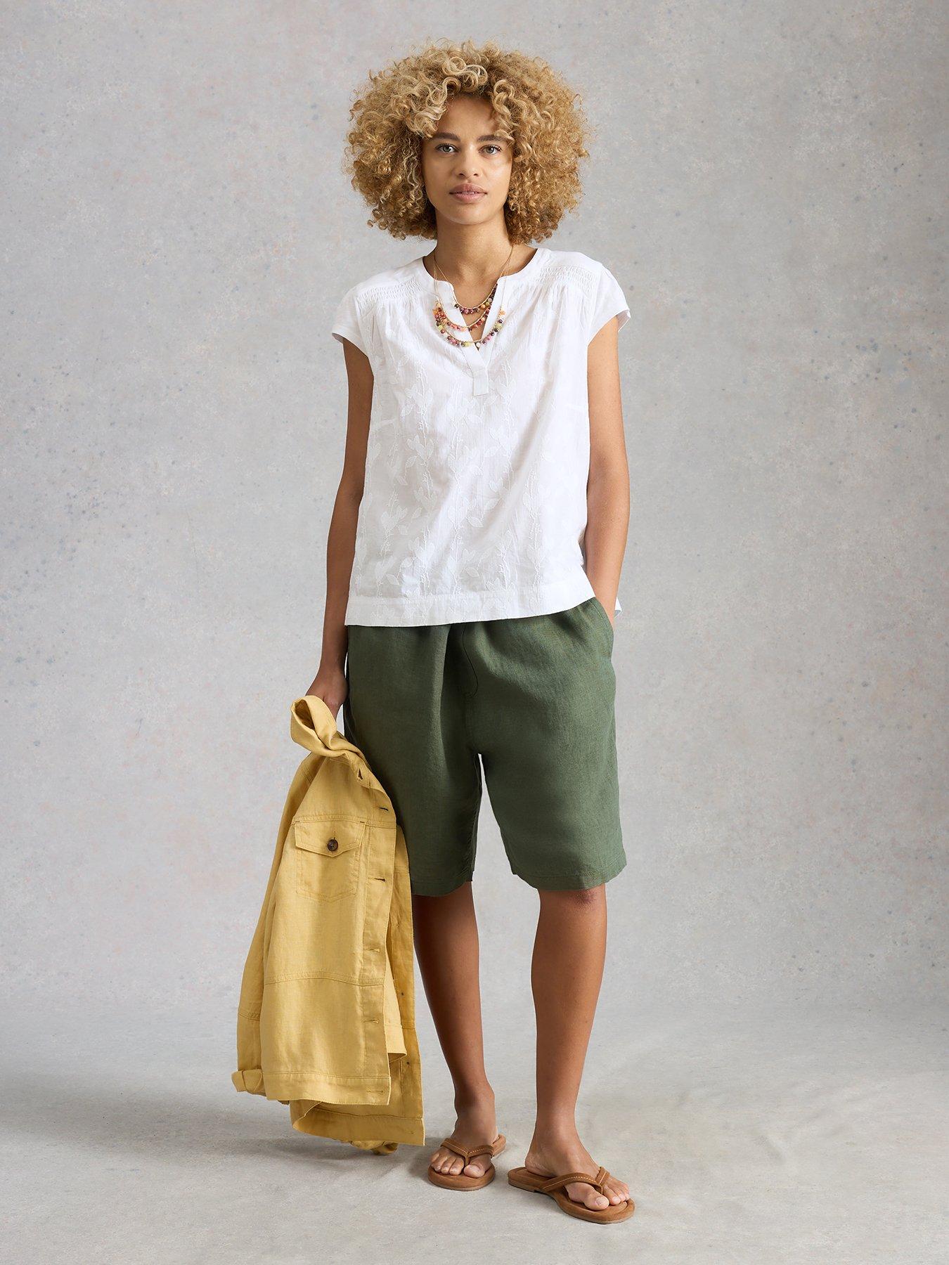 Image 3 of 6 of White Stuff Amelia Embroidery Top