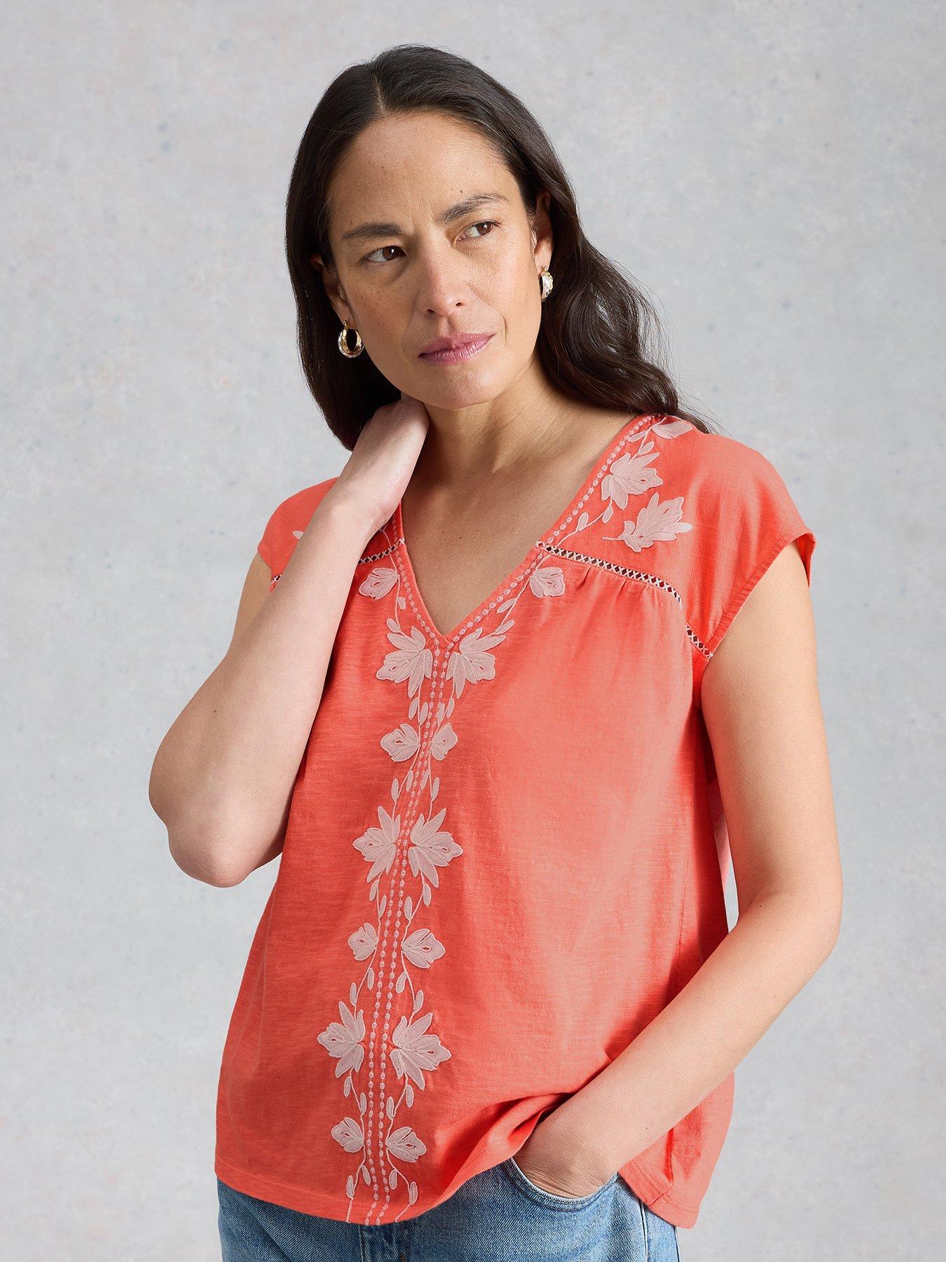 Image 1 of 6 of White Stuff Fliss Floral Top