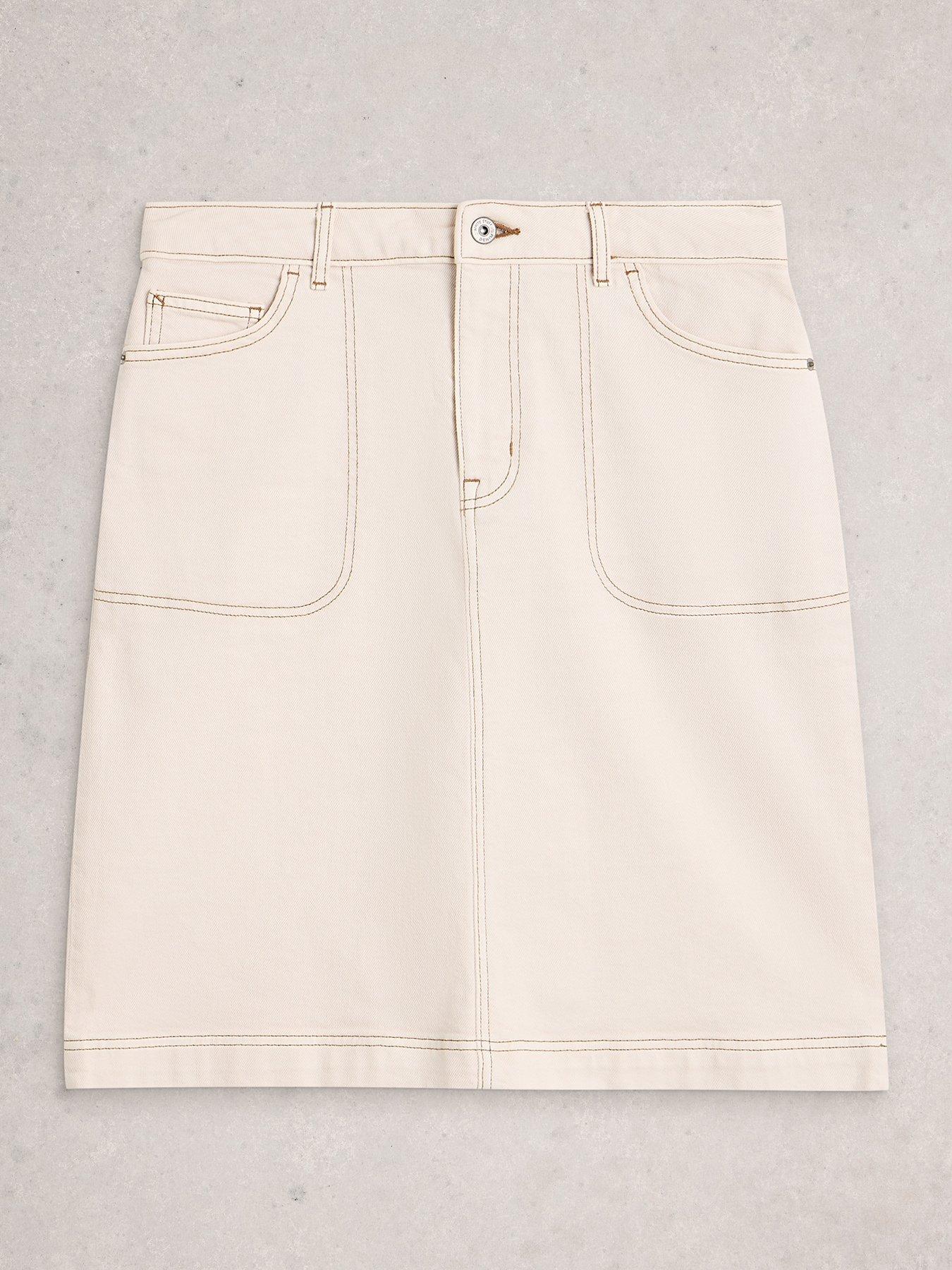 Image 5 of 6 of White Stuff Tia Denim Skirt