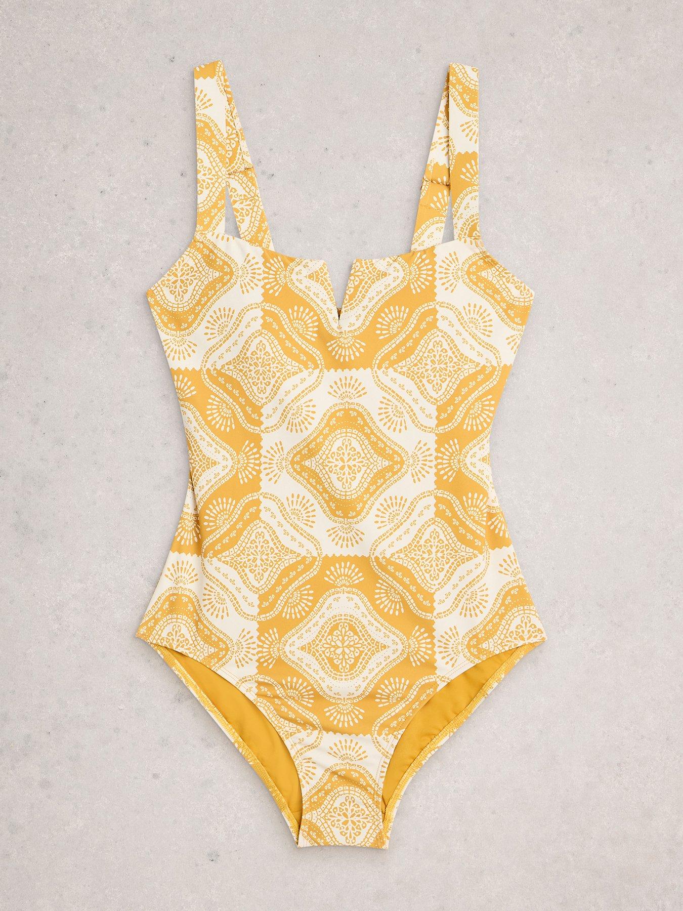 Image 5 of 6 of White Stuff Gabrielle Printed Swimsuit
