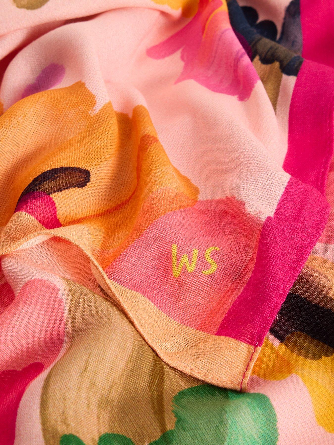 Image 3 of 3 of White Stuff Sophie Printed Scarf