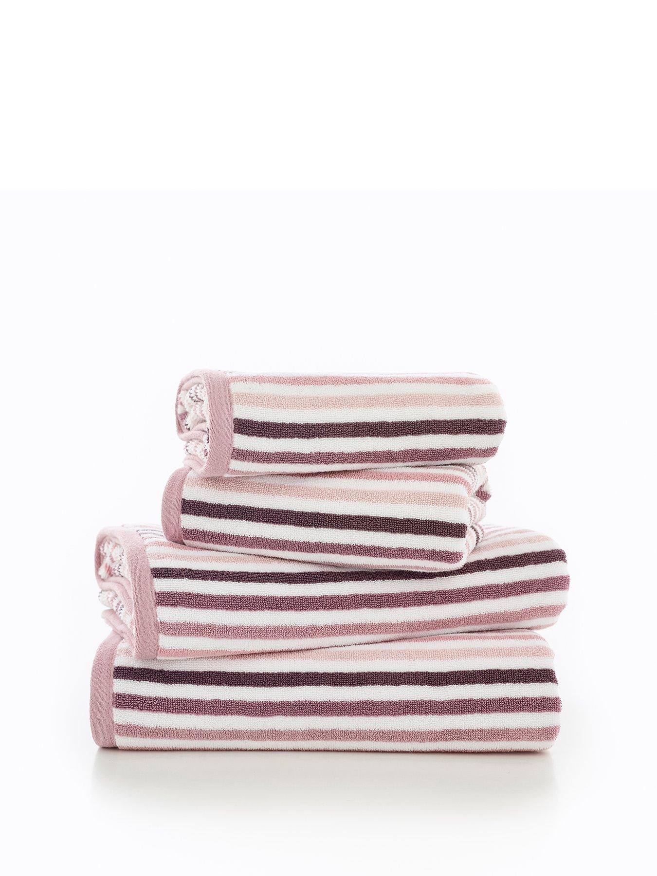 Image 2 of 3 of Deyongs Bliss Linear Stripe Towel Collection