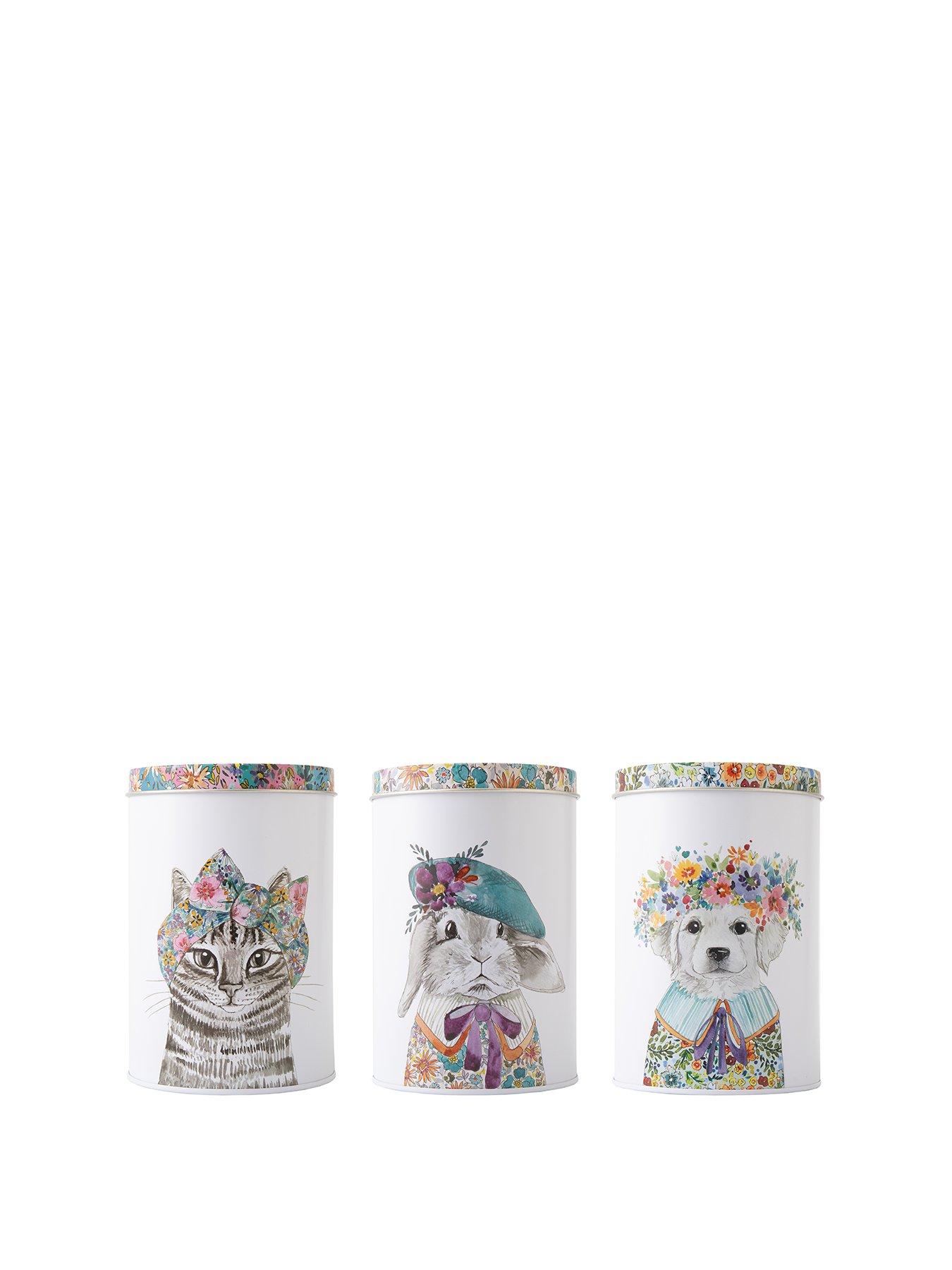 mikasa-tipperleyhill-3pc-storage-canister-set-with-animal-printsfront