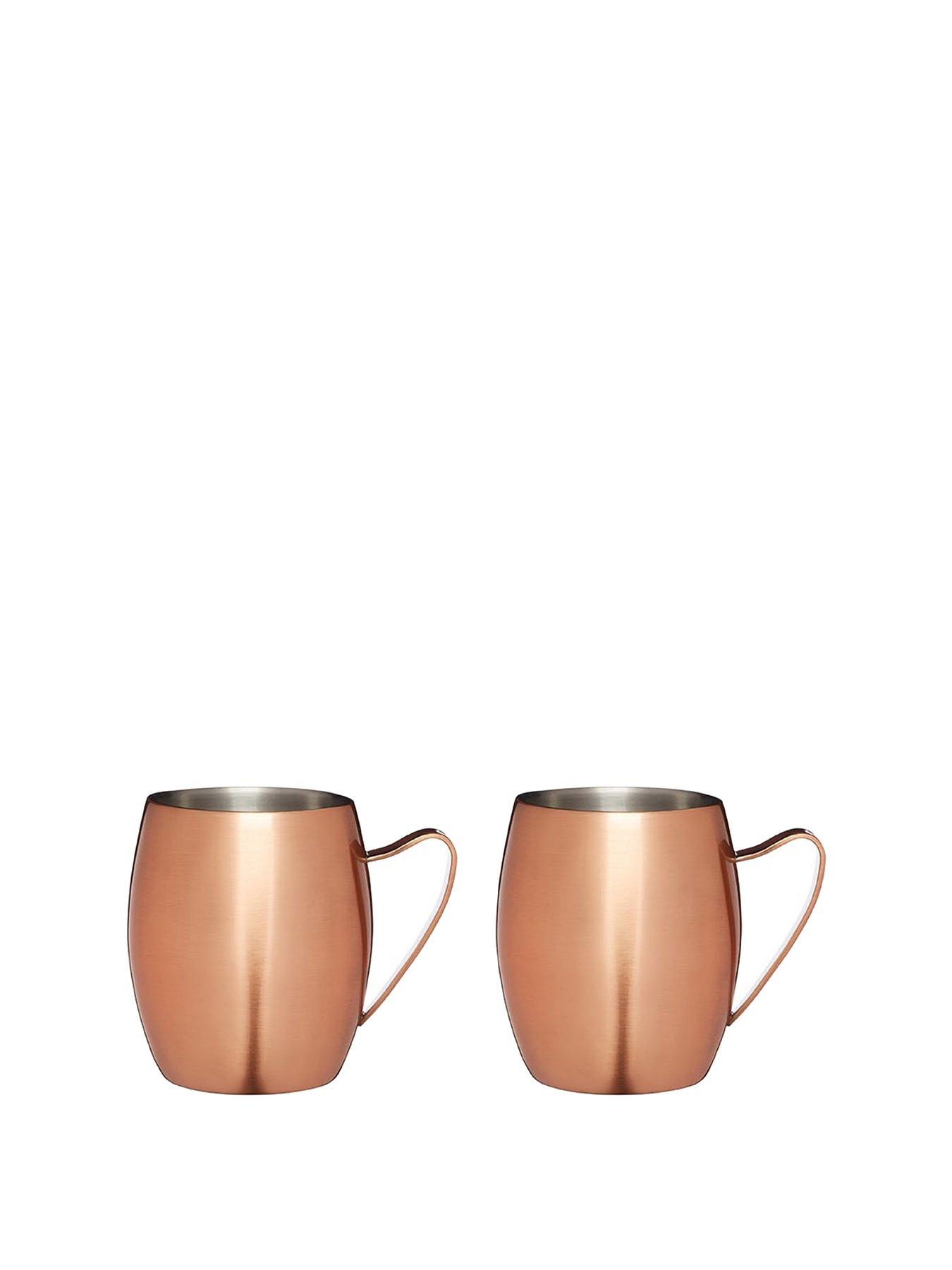 barcraft-double-walled-moscow-mule-mugs-copper-finish-set-of-2