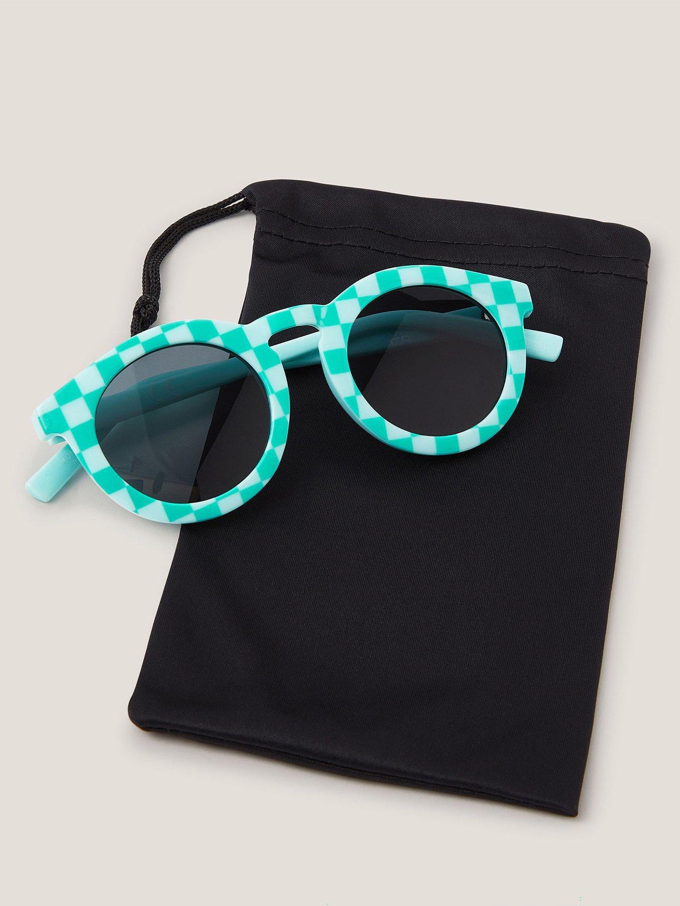 monsoon-girls-checkerboard-round-sunglasses-blueoutfit