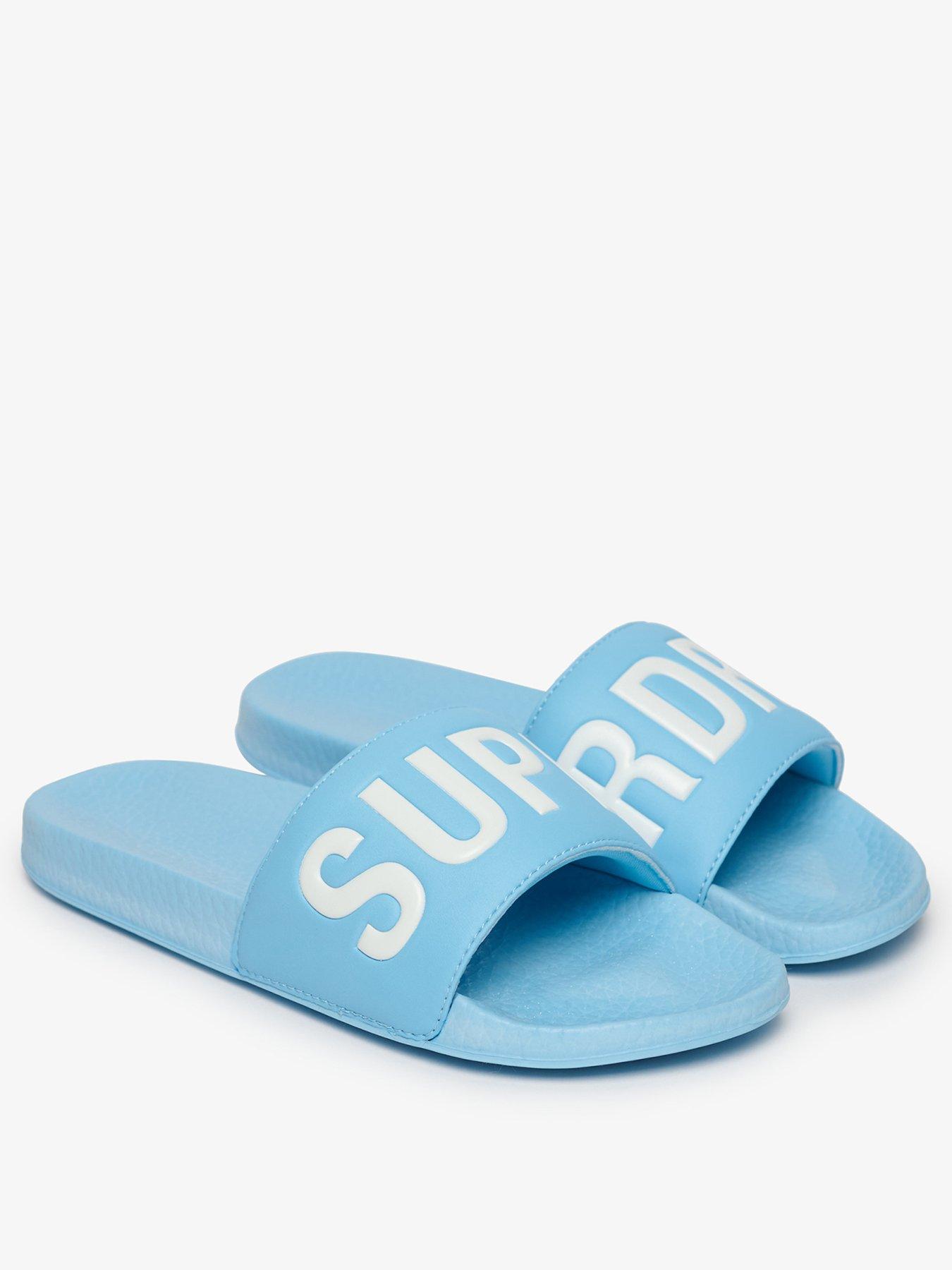Image 2 of 6 of Superdry Printed Aop Flip Flop - Blue