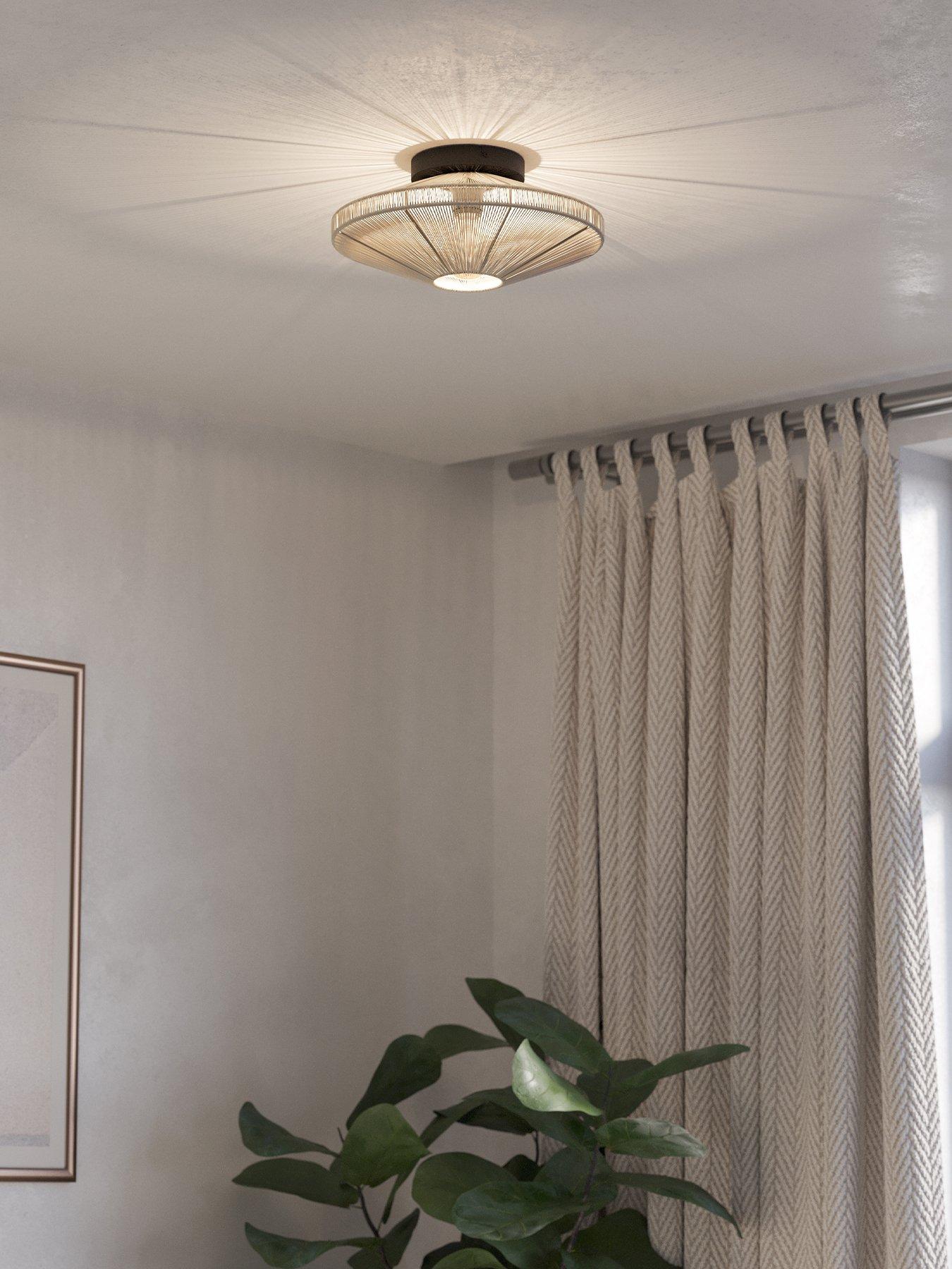 eglo-eglo-midsumer-timeless-fabric-ceiling-lightfront