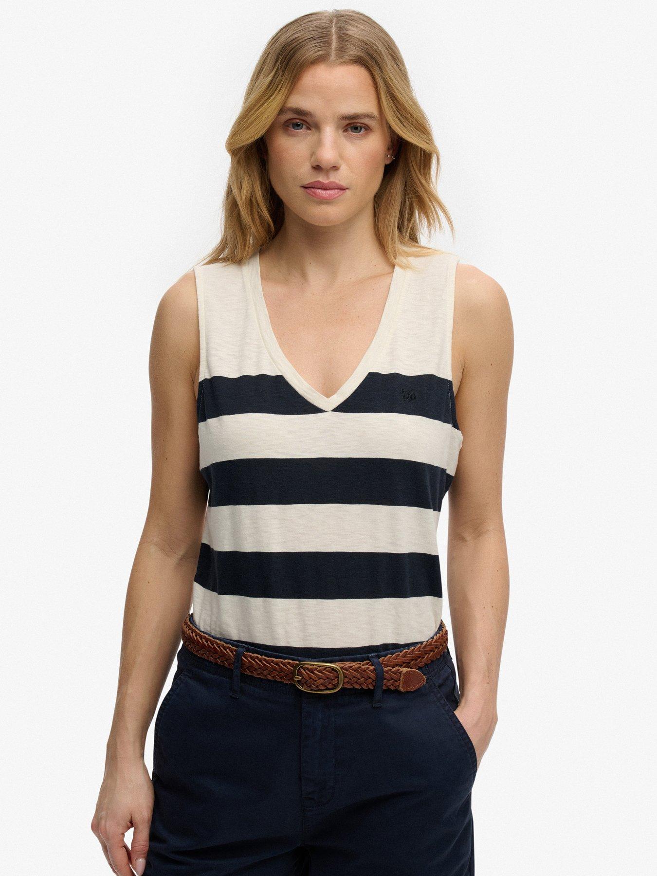 superdry-studios-v-neck-vest-whitefront