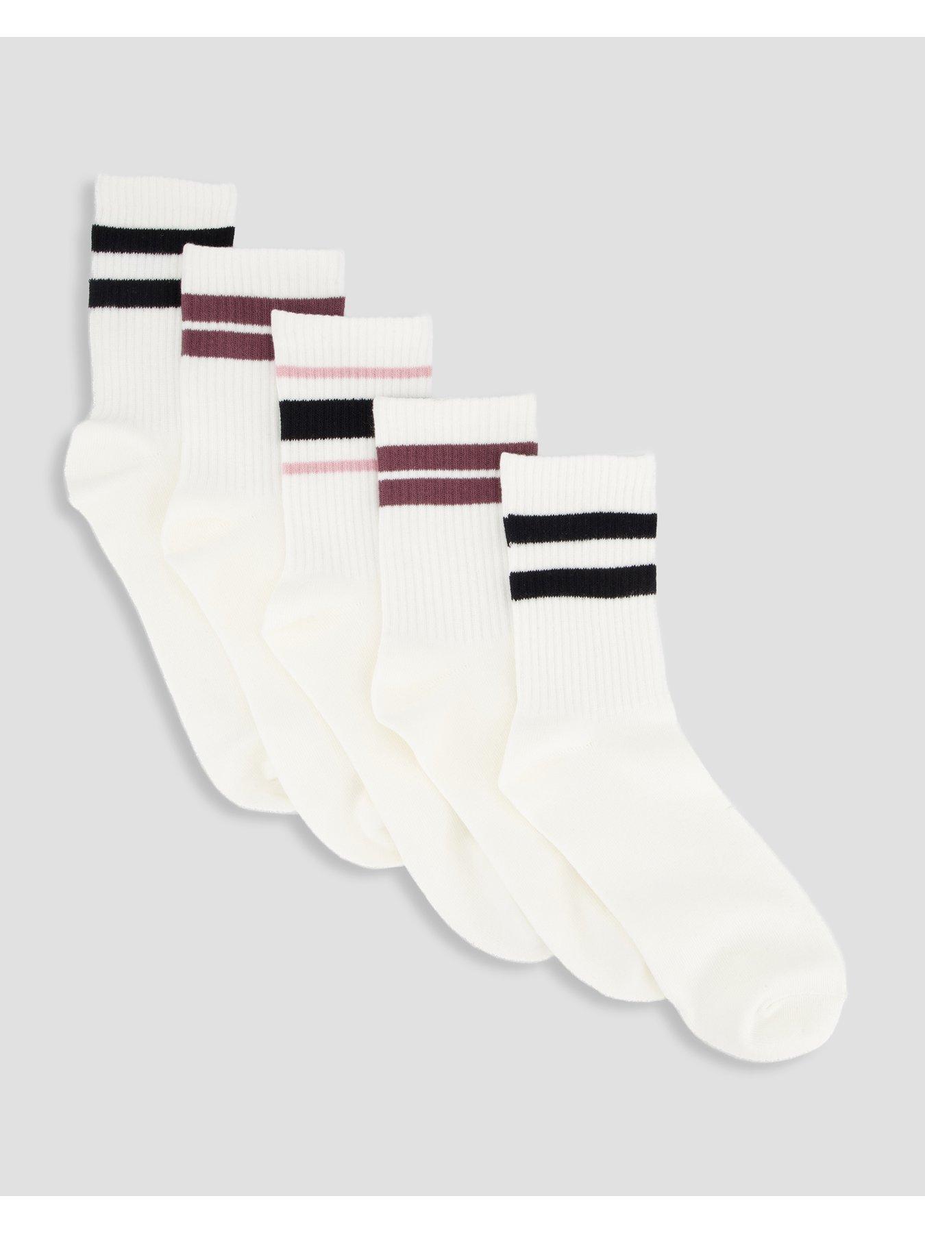 The Very Collection 5 Pack Sports Ankle Socks