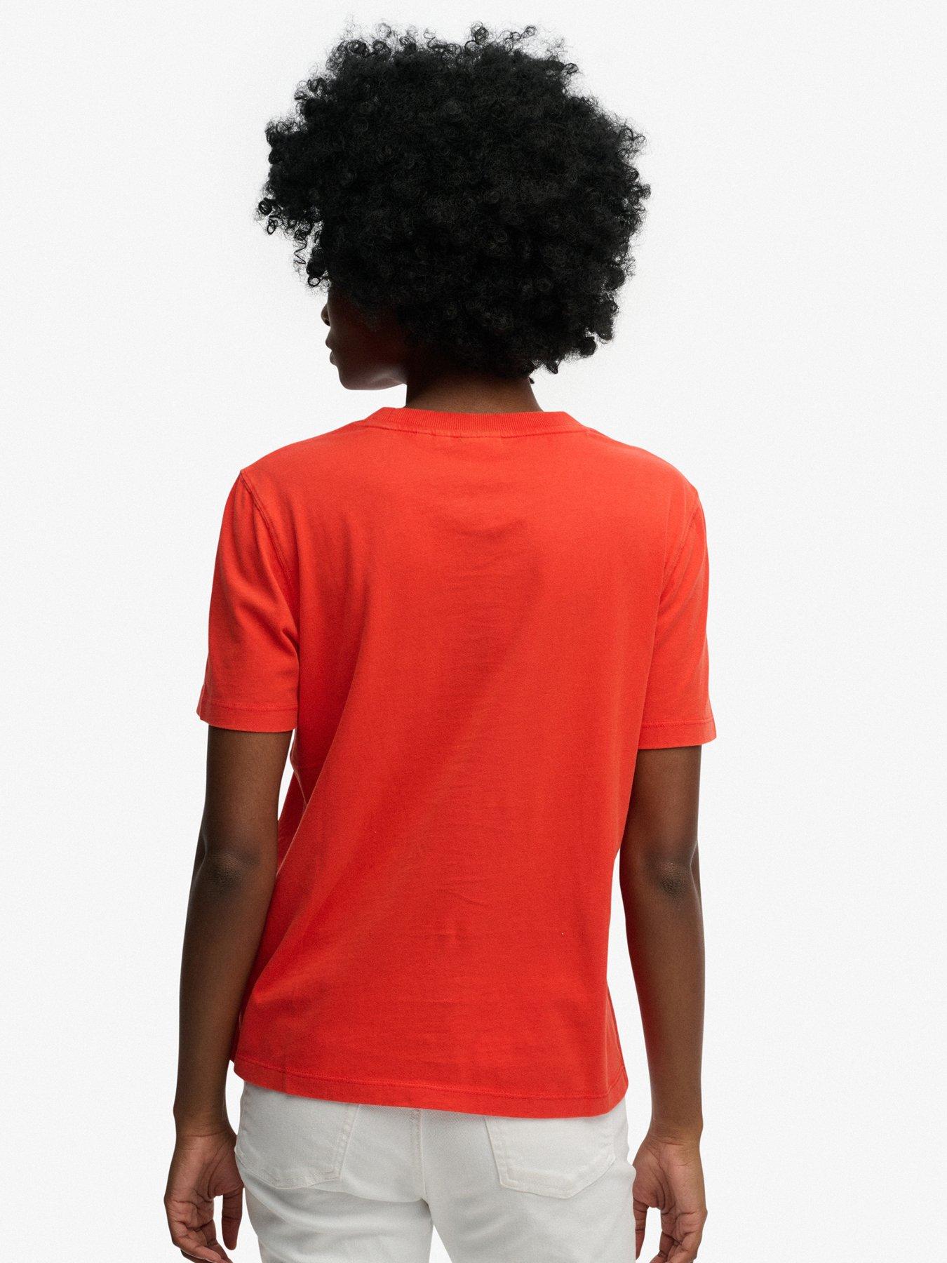 Image 2 of 6 of Superdry Vintage Prep Pocket T-Shirt - Red