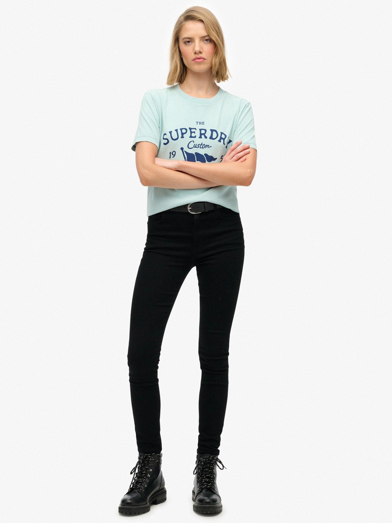 Image 3 of 5 of Superdry Heritage Hamptons T-Shirt - Blue