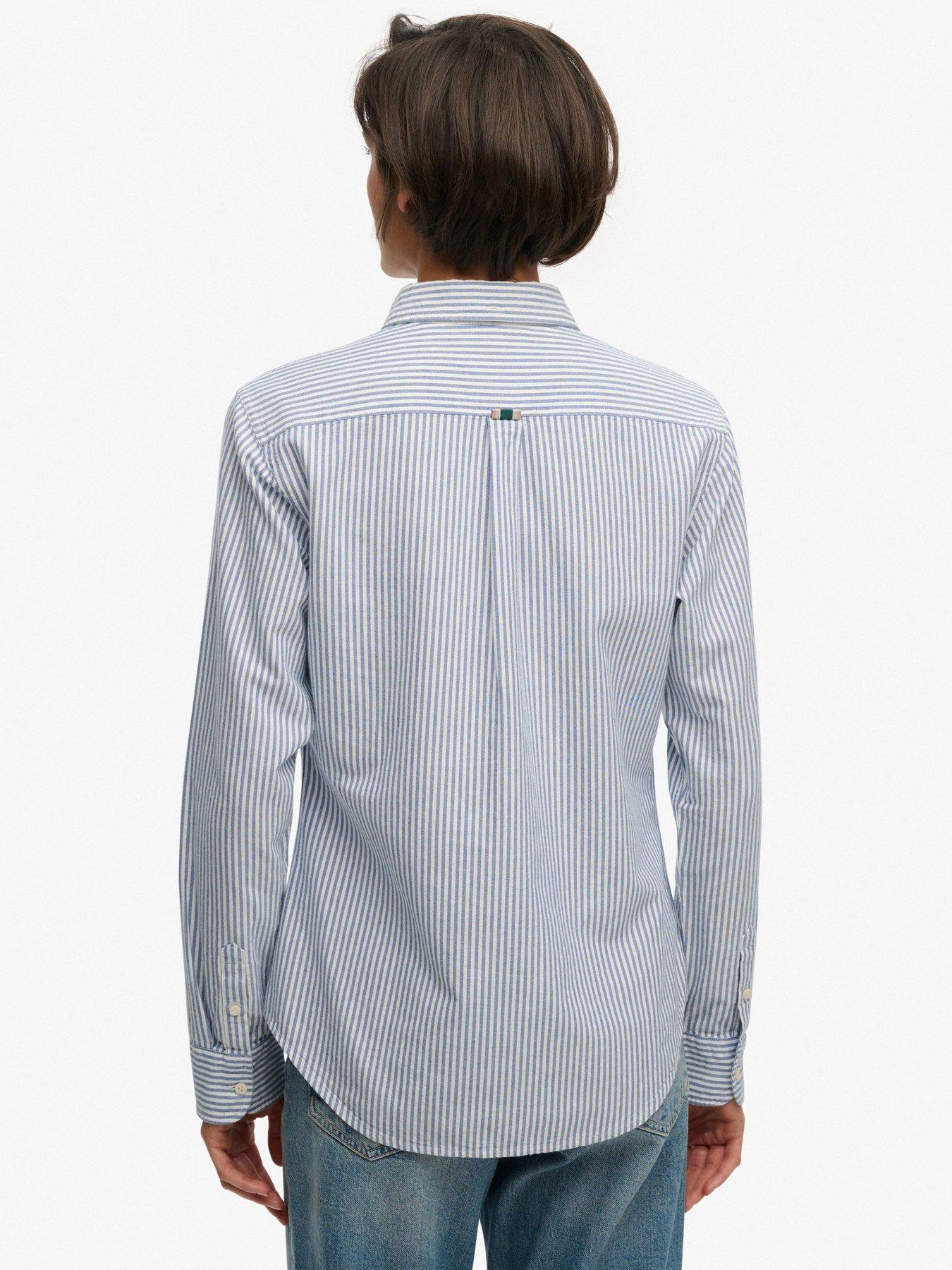 superdry-slim-oxford-shirt-bluestillFront