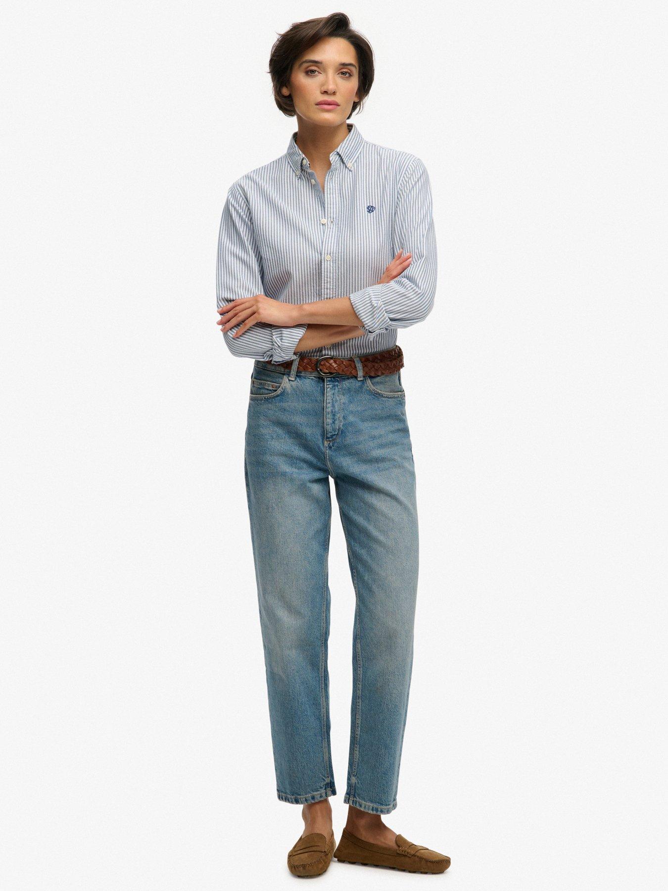superdry-slim-oxford-shirt-blueback