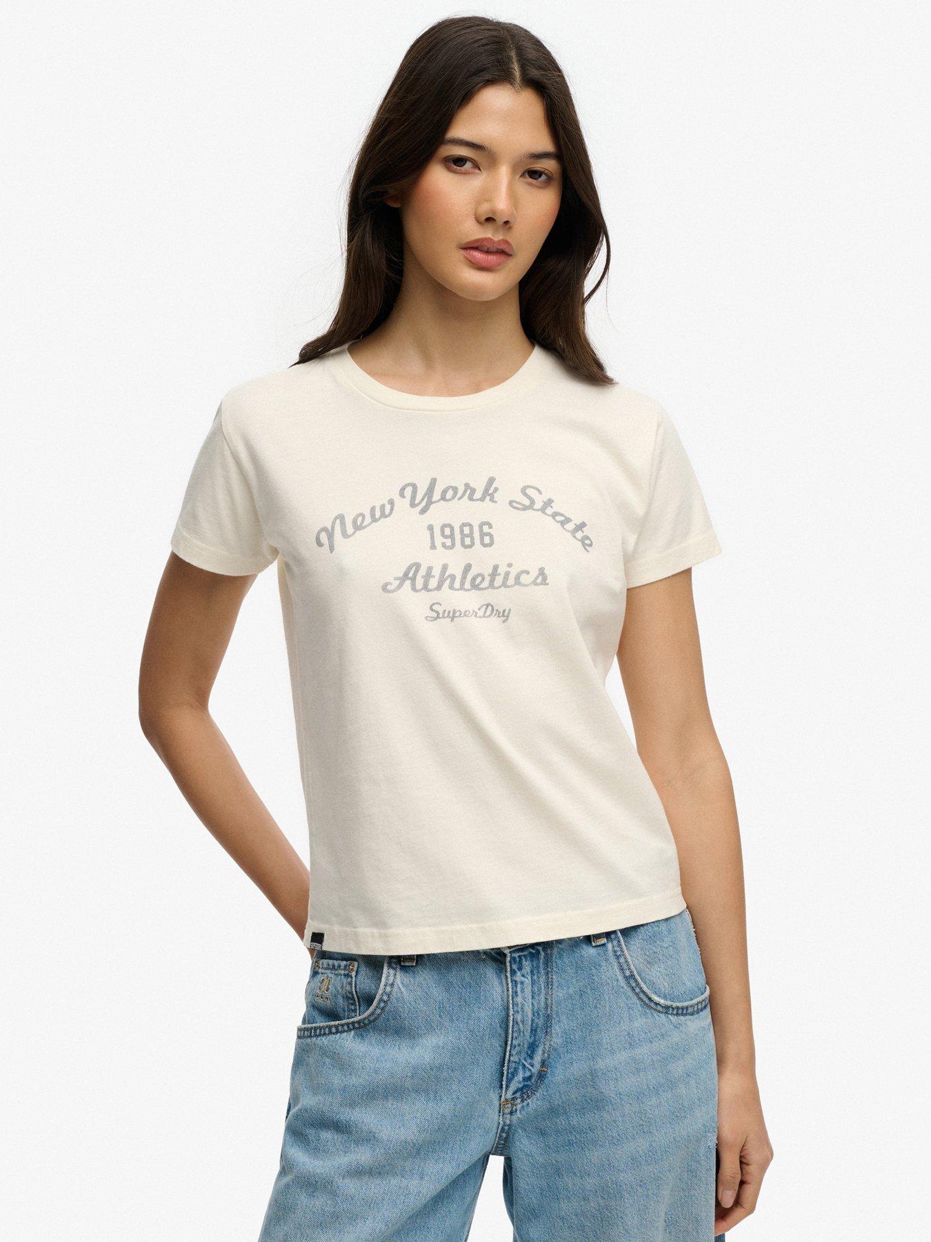 superdry-athletic-essentials-fitted-graphic-t-shirt-whitefront