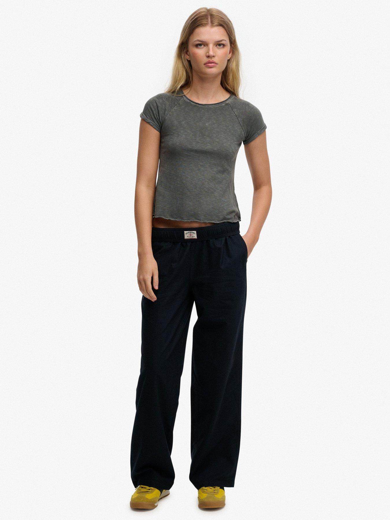 superdry-cotton-elasticated-trousers-blueoutfit