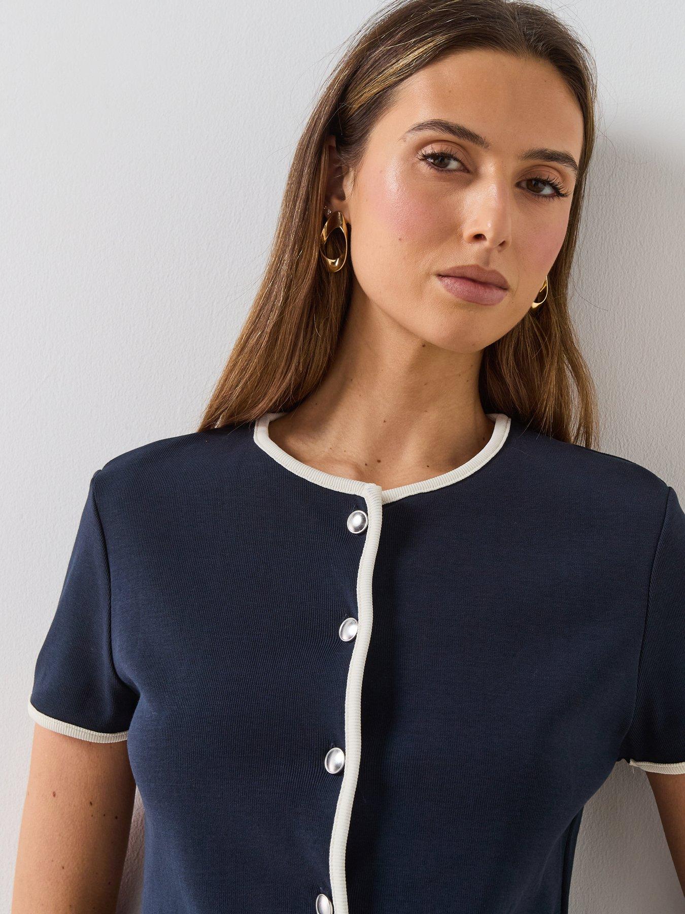 Image 6 of 6 of Mango Portbi Top - Blue