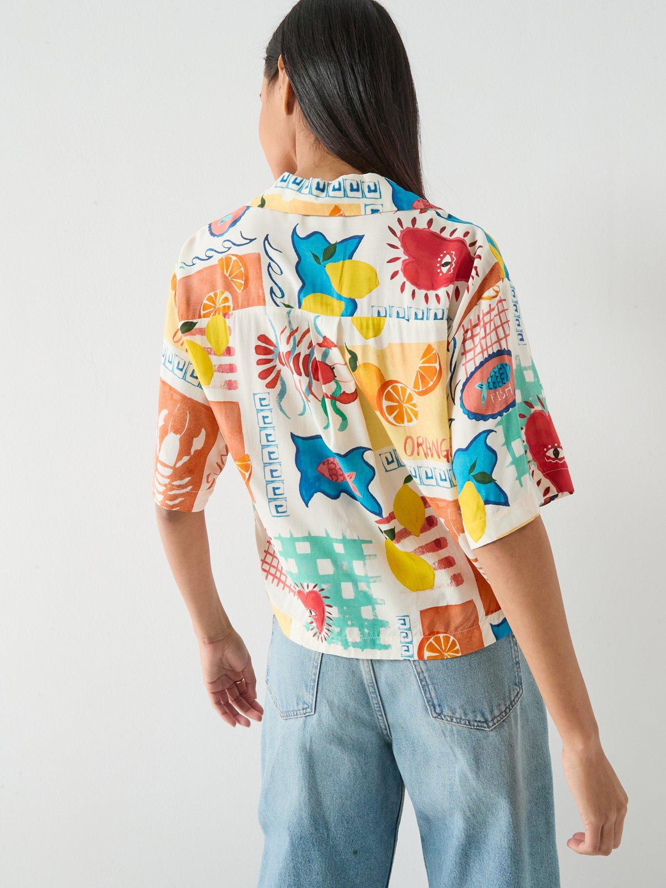 pieces-pcklarisa-short-sleeve-shirt-whitestillFront
