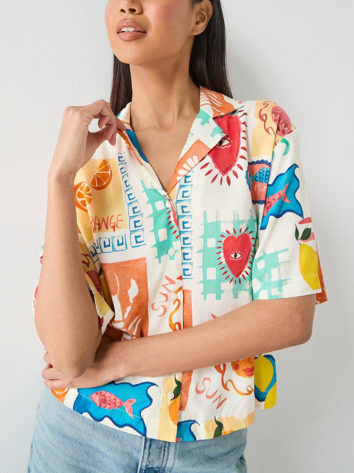 Image 5 of 5 of PIECES Pcklarisa Shirt Wvn Bc