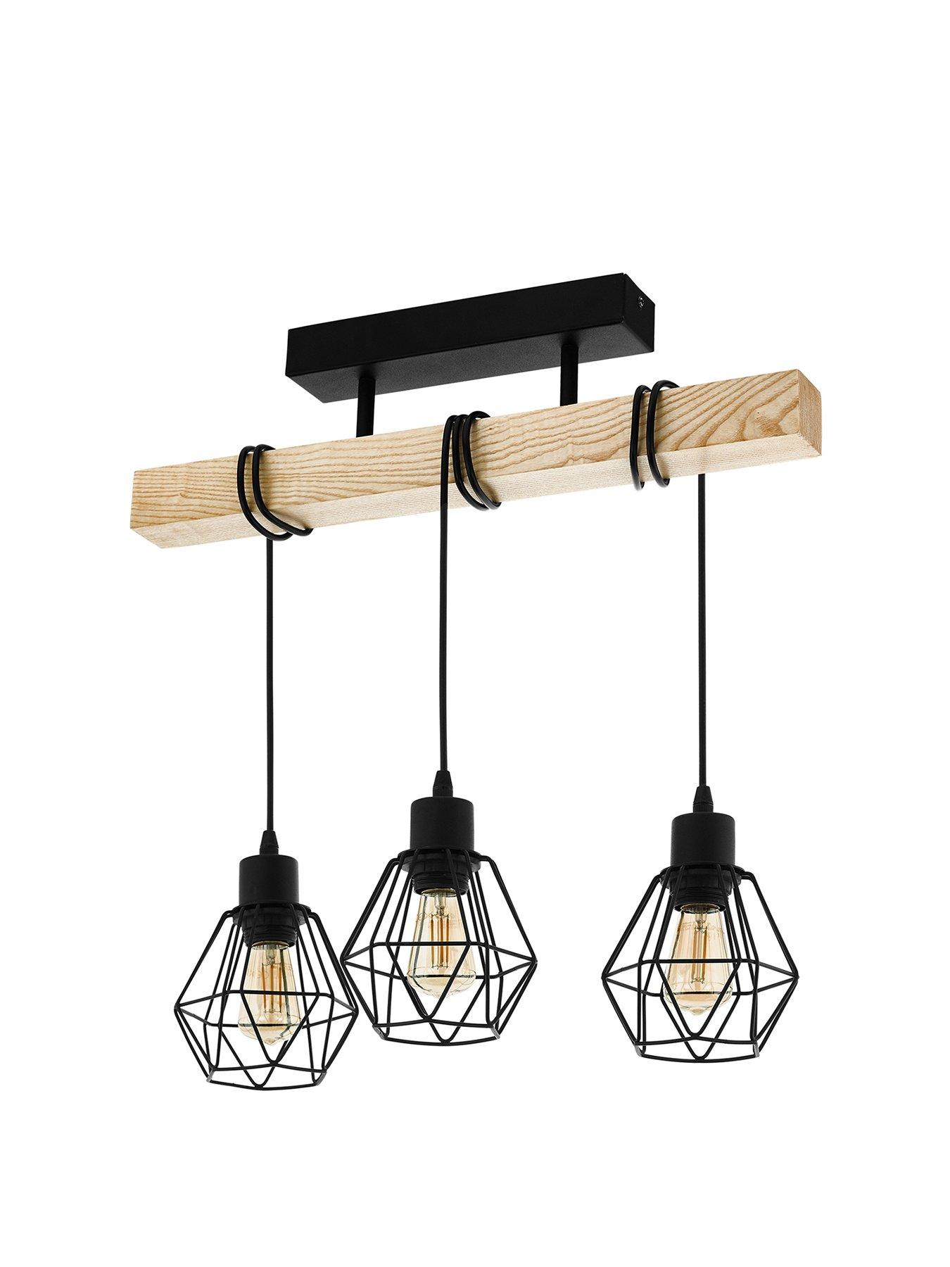 eglo-townshend-5-blacknatural-wood-3-light-ceiling-pendantstillFront