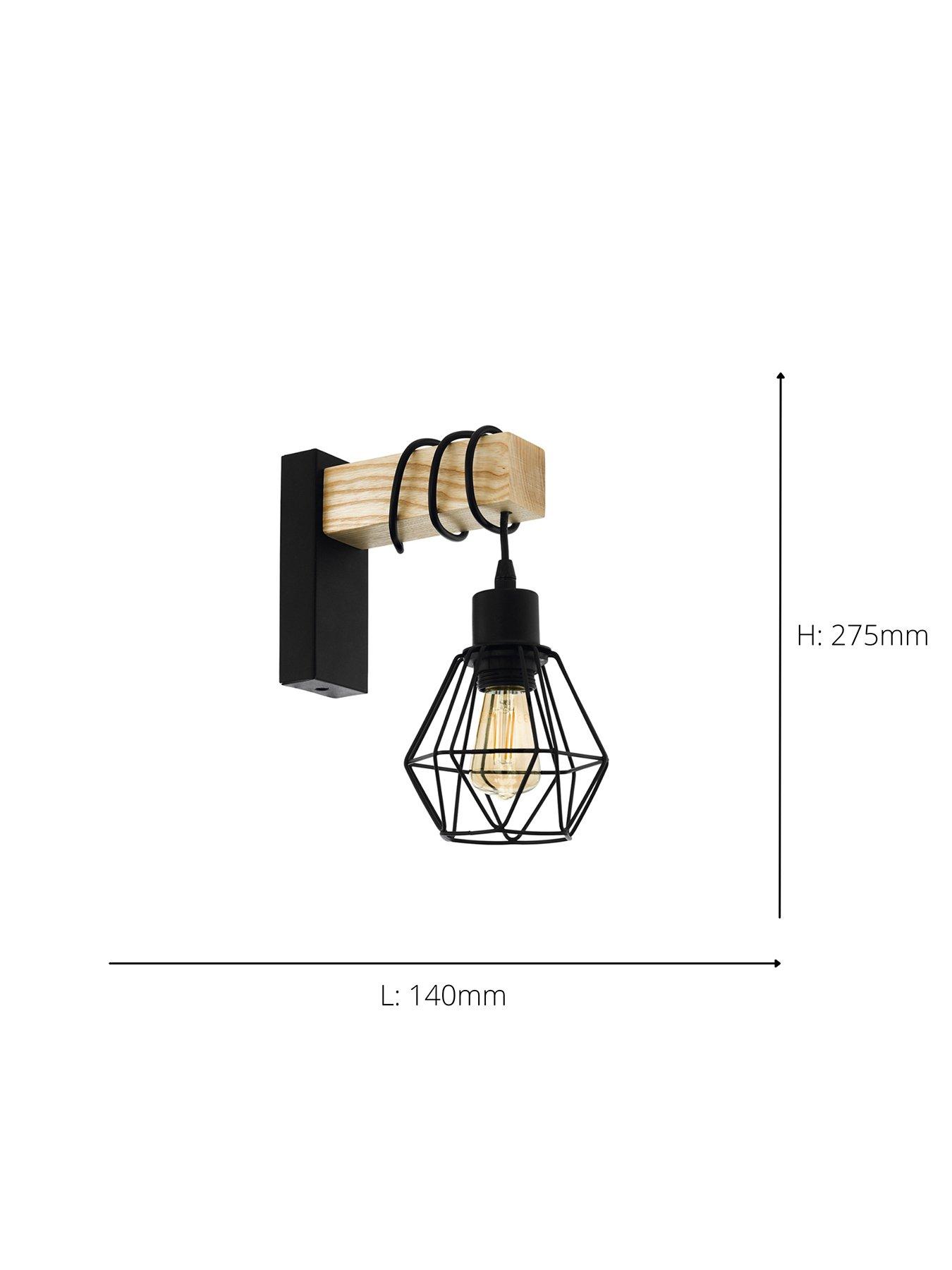 eglo-townshend-5-blacknatural-wood-wall-lightoutfit
