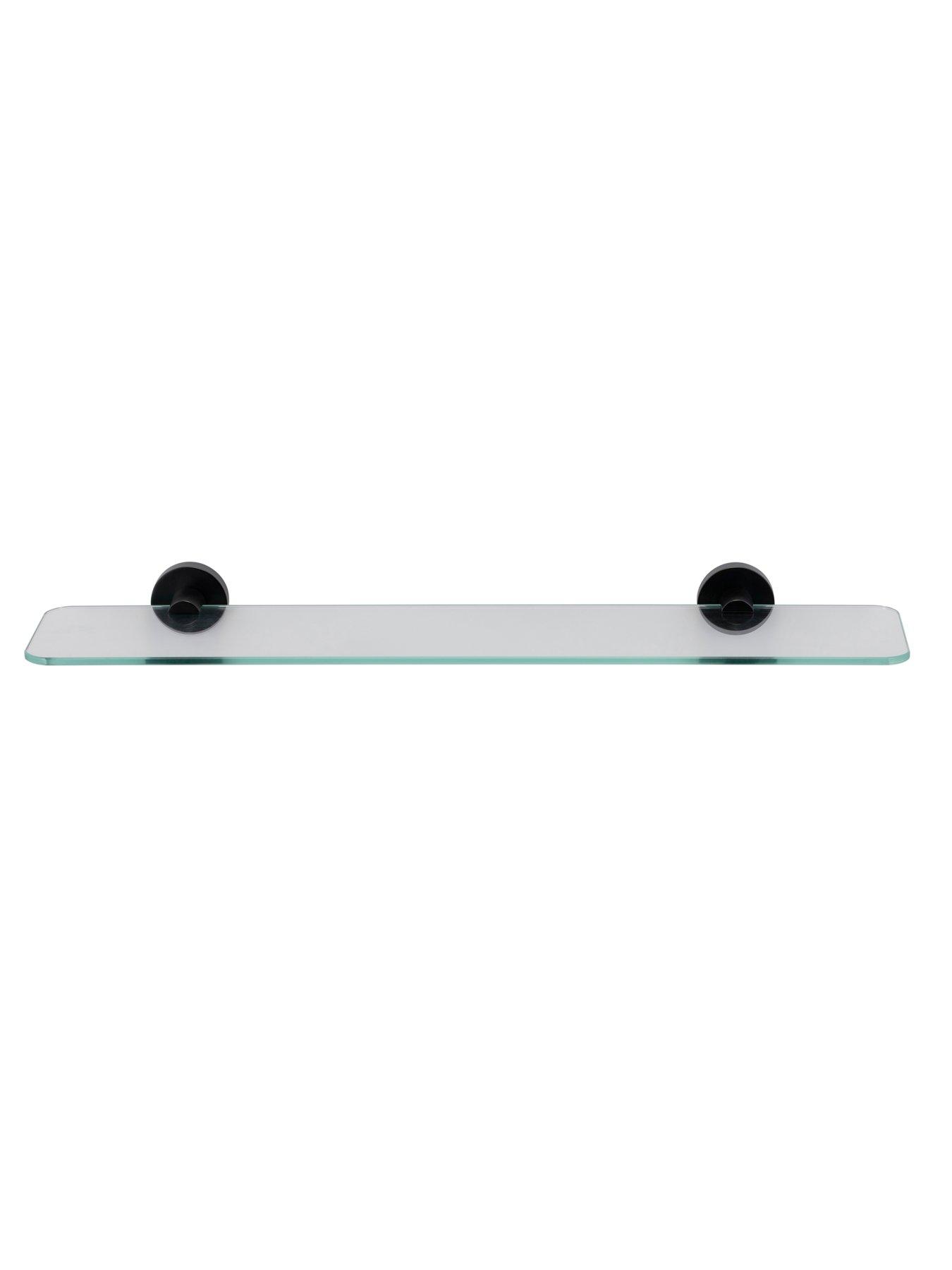 croydex-metra-glass-shelf-with-matt-black-flexi-fix-bracketsback