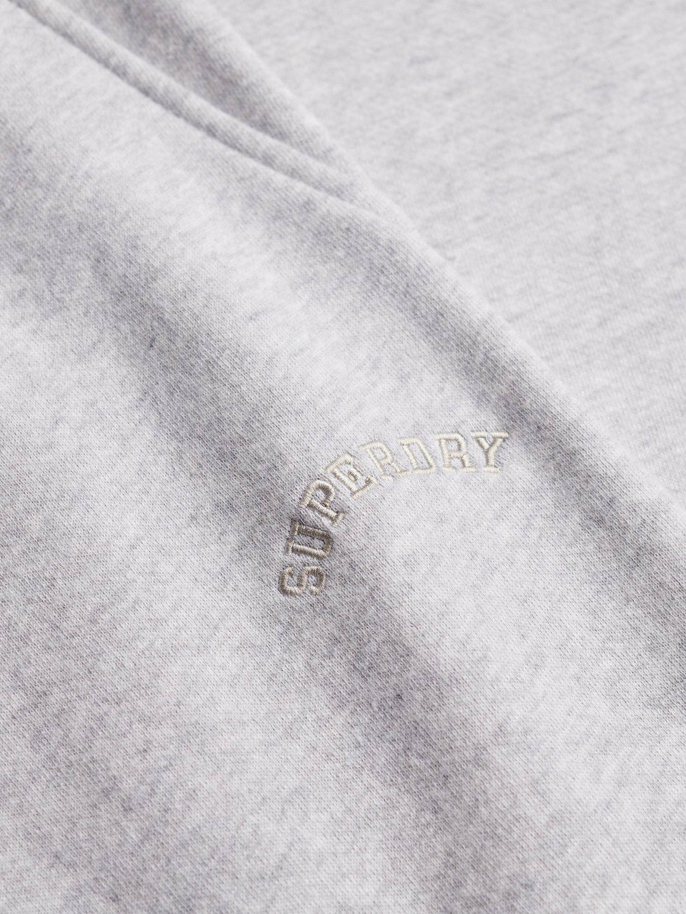 Image 7 of 7 of Superdry Essential Logo Low Rise Flare Jogger - Grey
