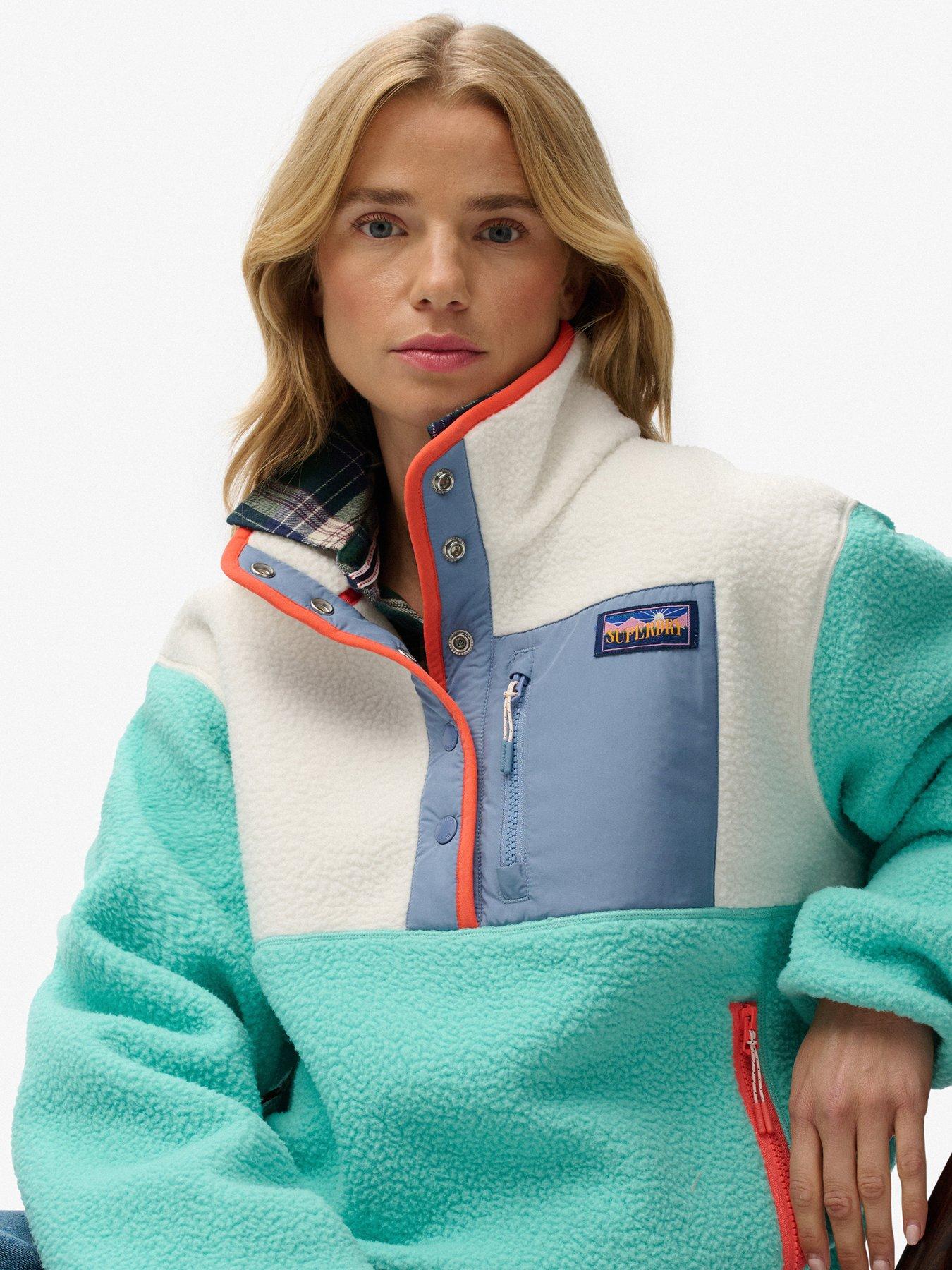 superdry-colour-block-fleece-pull-over-greendetail