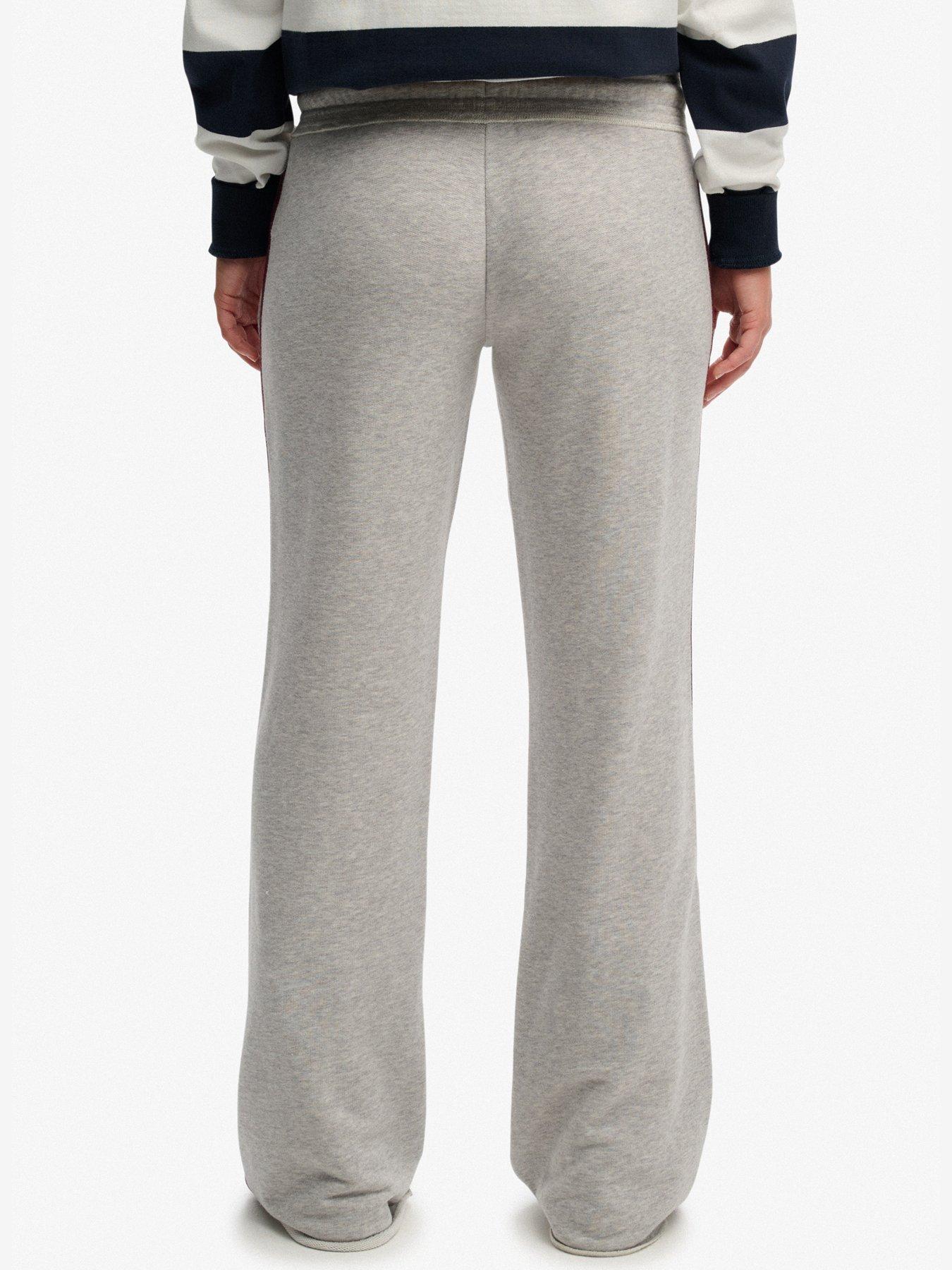 superdry-athletic-essentials-stripe-flare-joggers-greystillFront