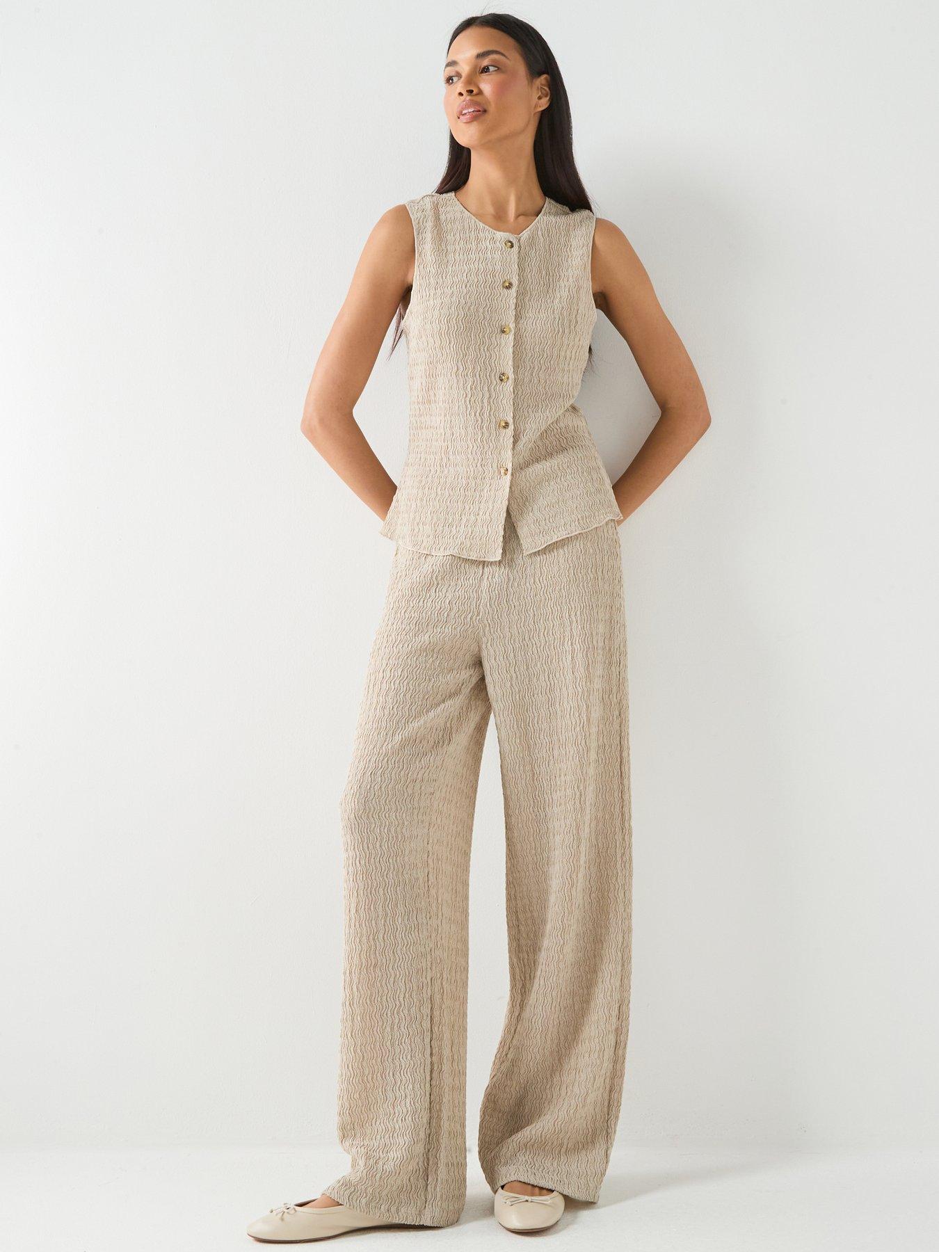 Only Onlilse Structure Vest - Silver Lining
