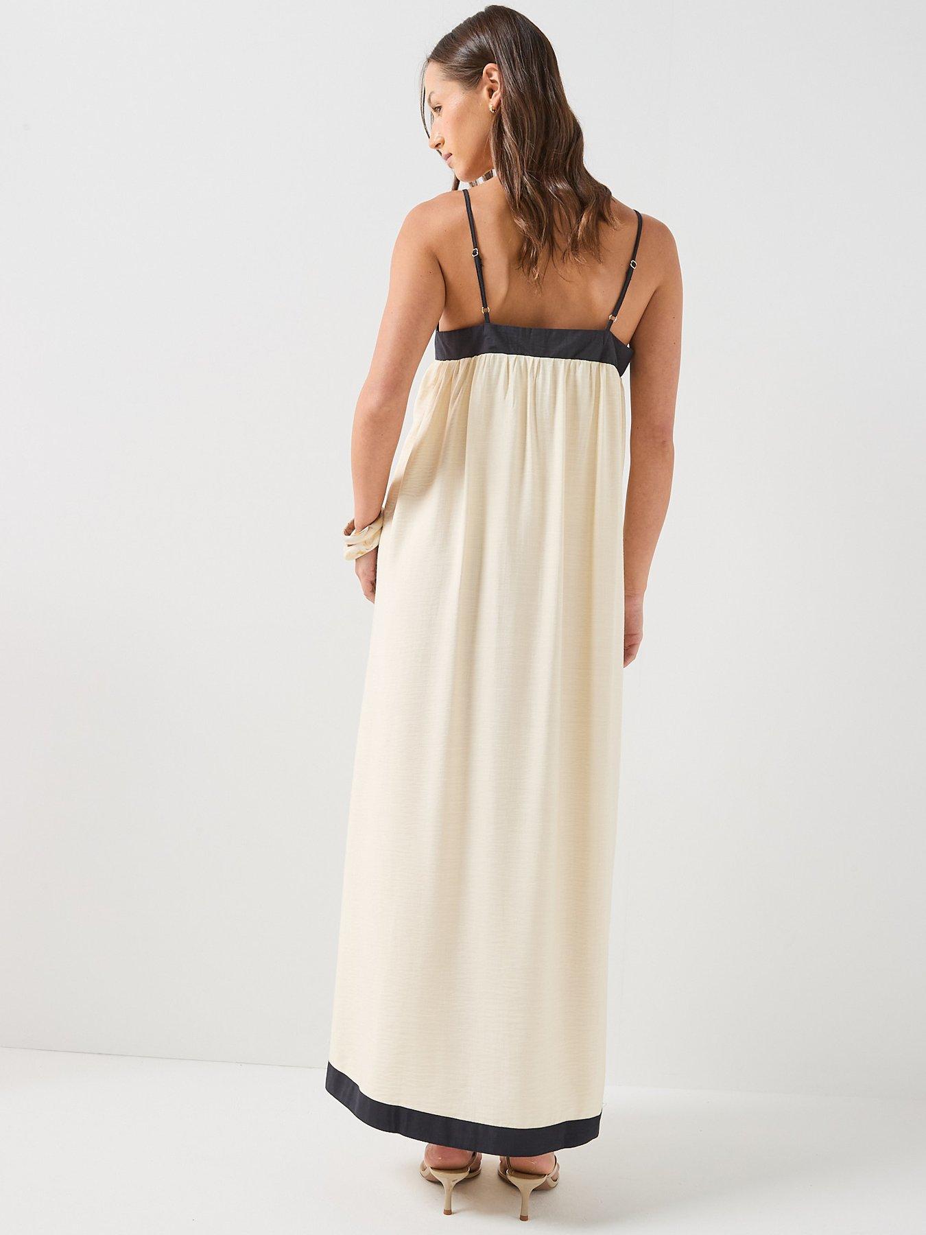 Image 2 of 6 of Vero Moda Vmdenise Singlet Ankle Dress Wvn Btq Ga