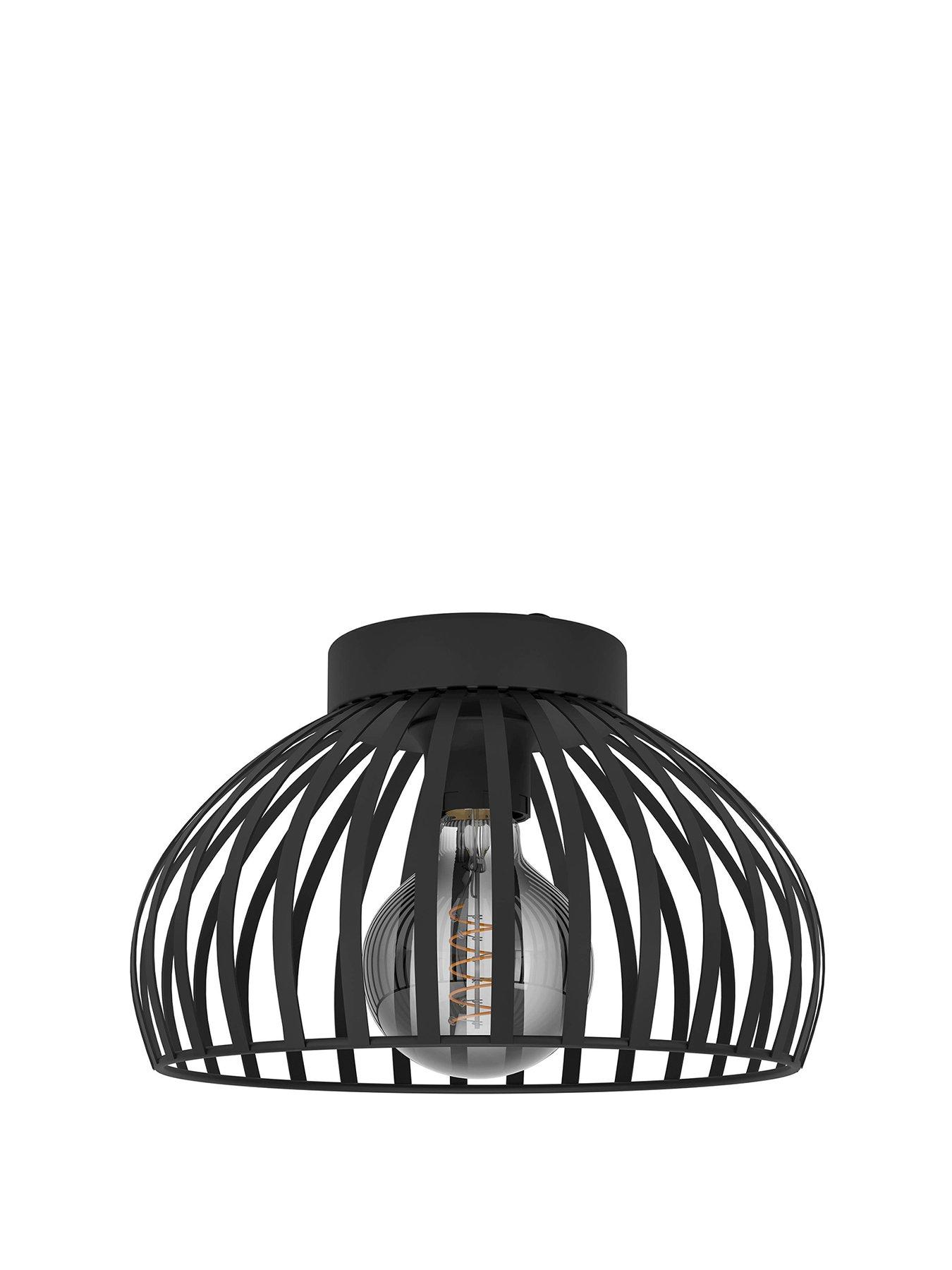 eglo-mogano-3-wireframe-black-flush-ceiling-light-28-cmstillFront
