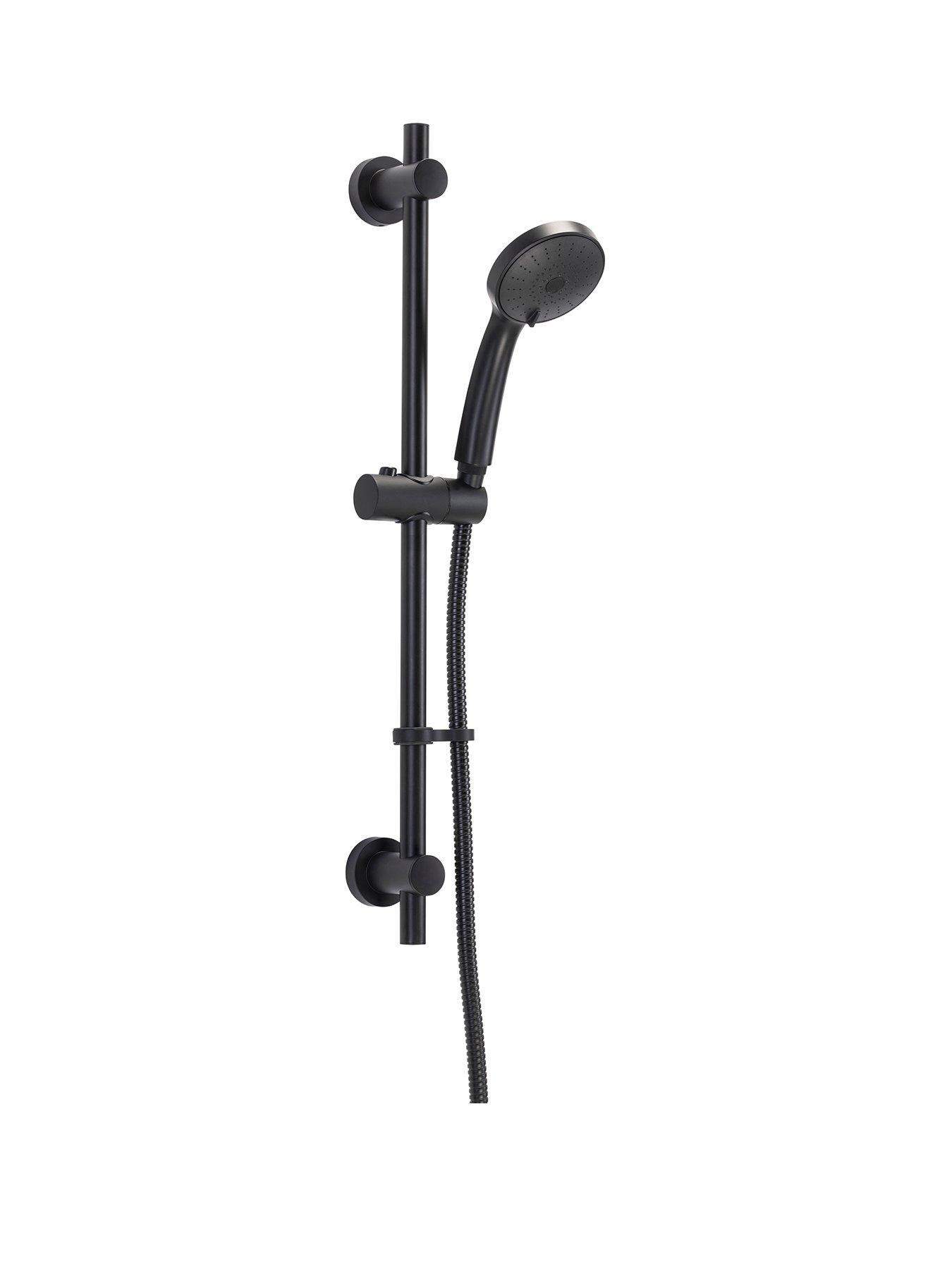 Croydex Presion Pressure Boost 5 Function Shower Set Black