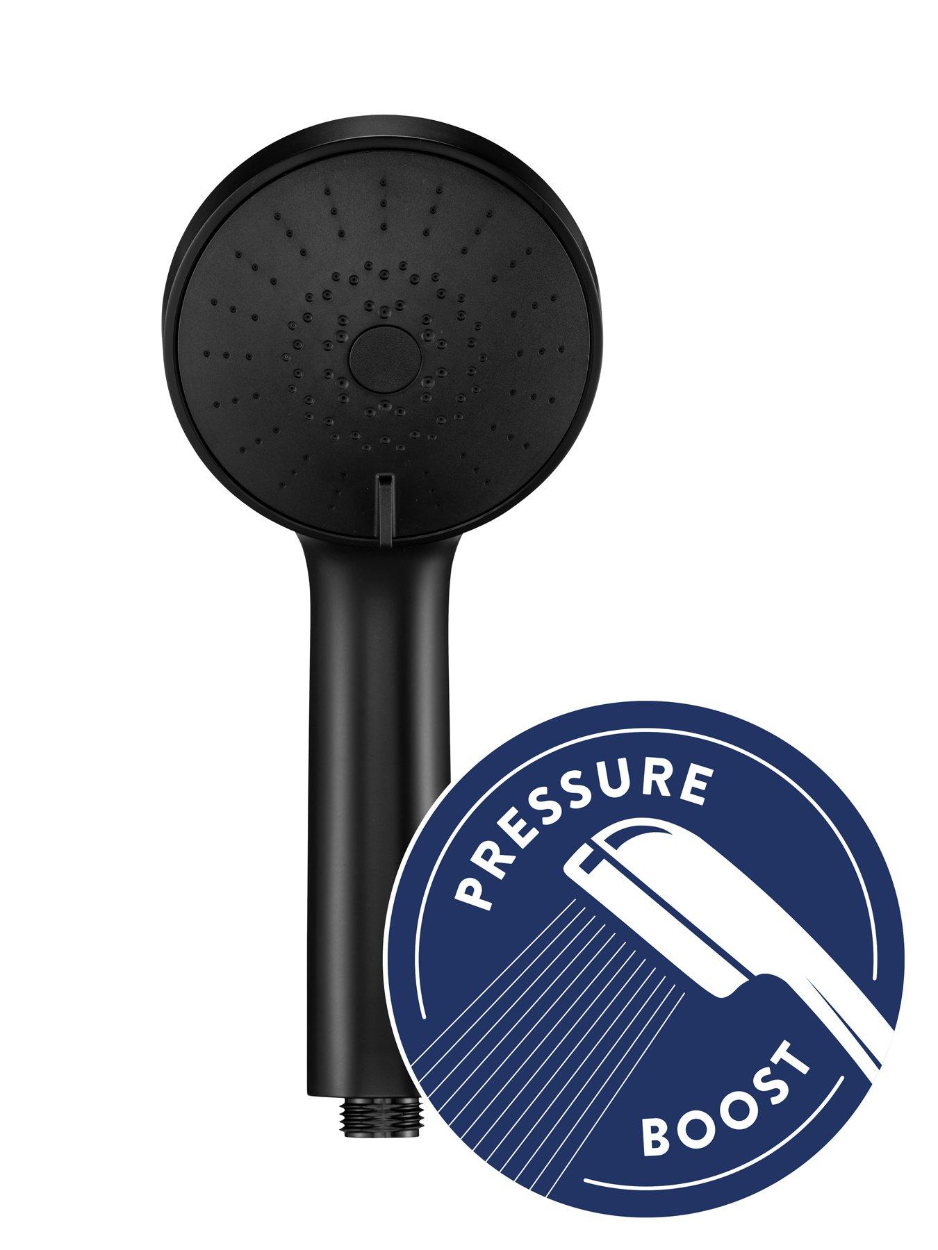 Image 3 of 5 of Croydex Presion Pressure Boost 5 Function Shower Set Black