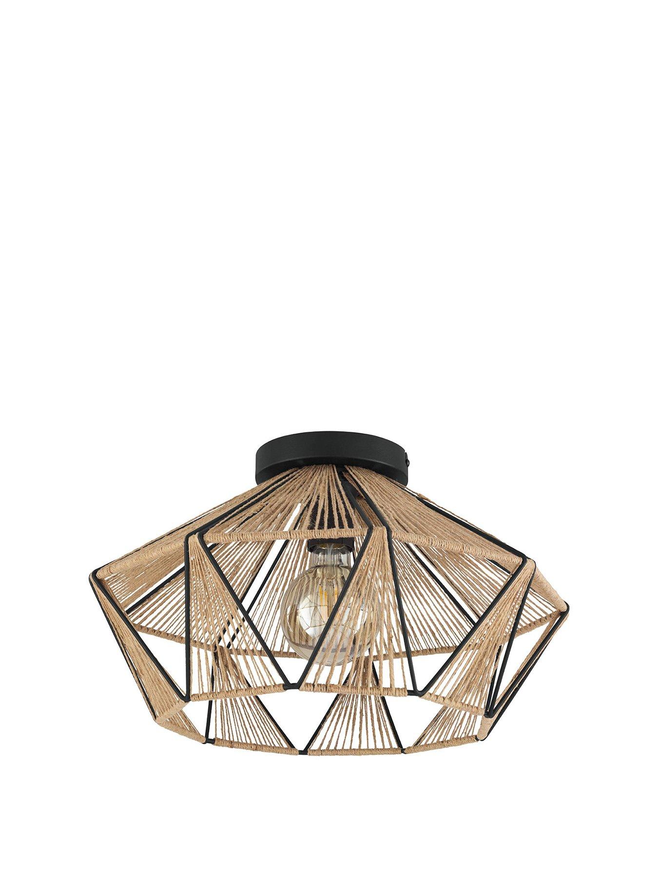 eglo-eglo-adwickle-geometric-flush-ceiling-lightstillFront