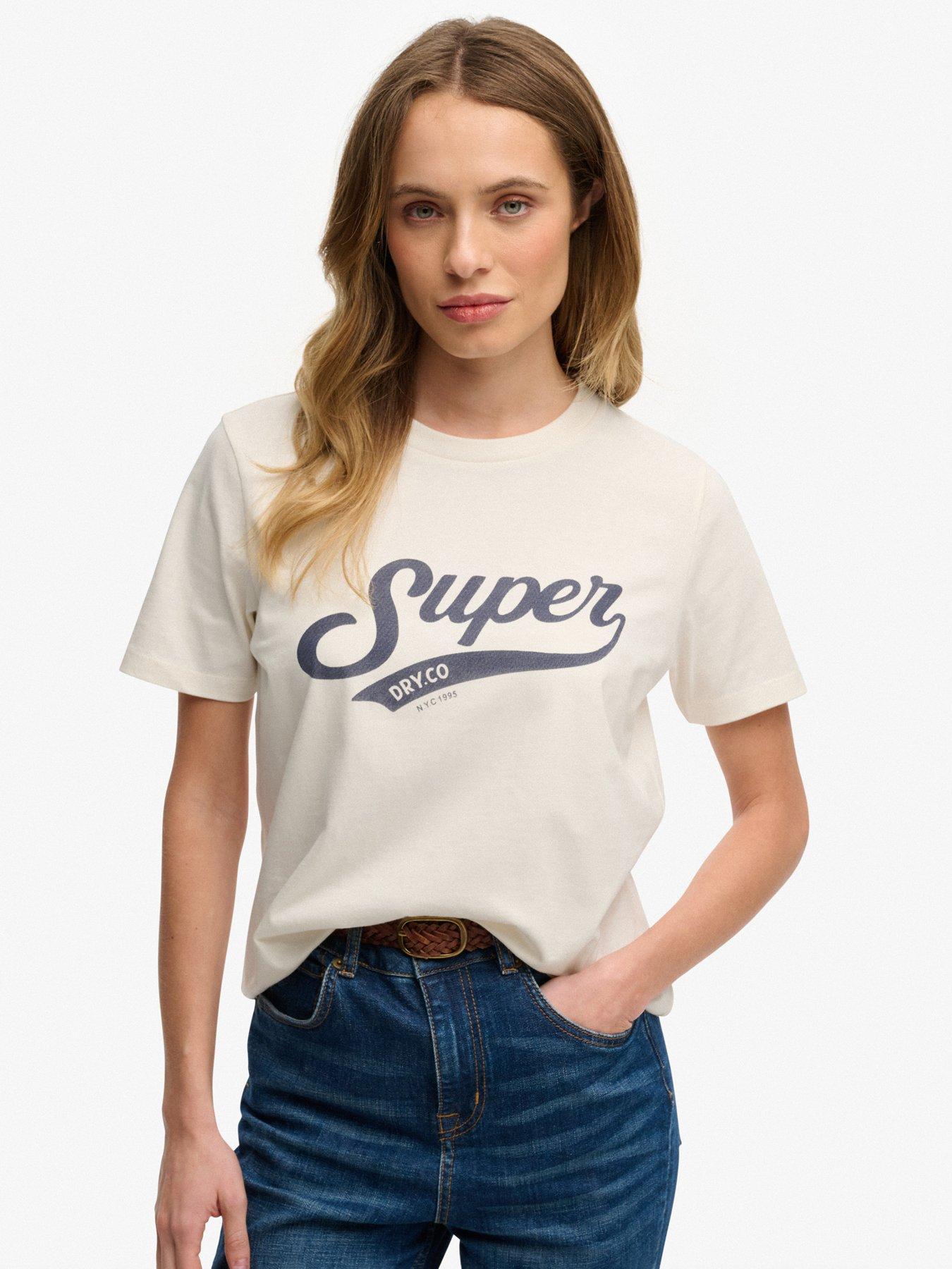 superdry-varsity-script-t-shirt-creamfront