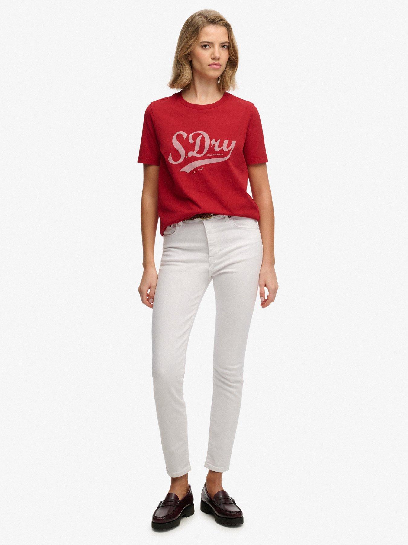 superdry-varsity-script-t-shirt-redback