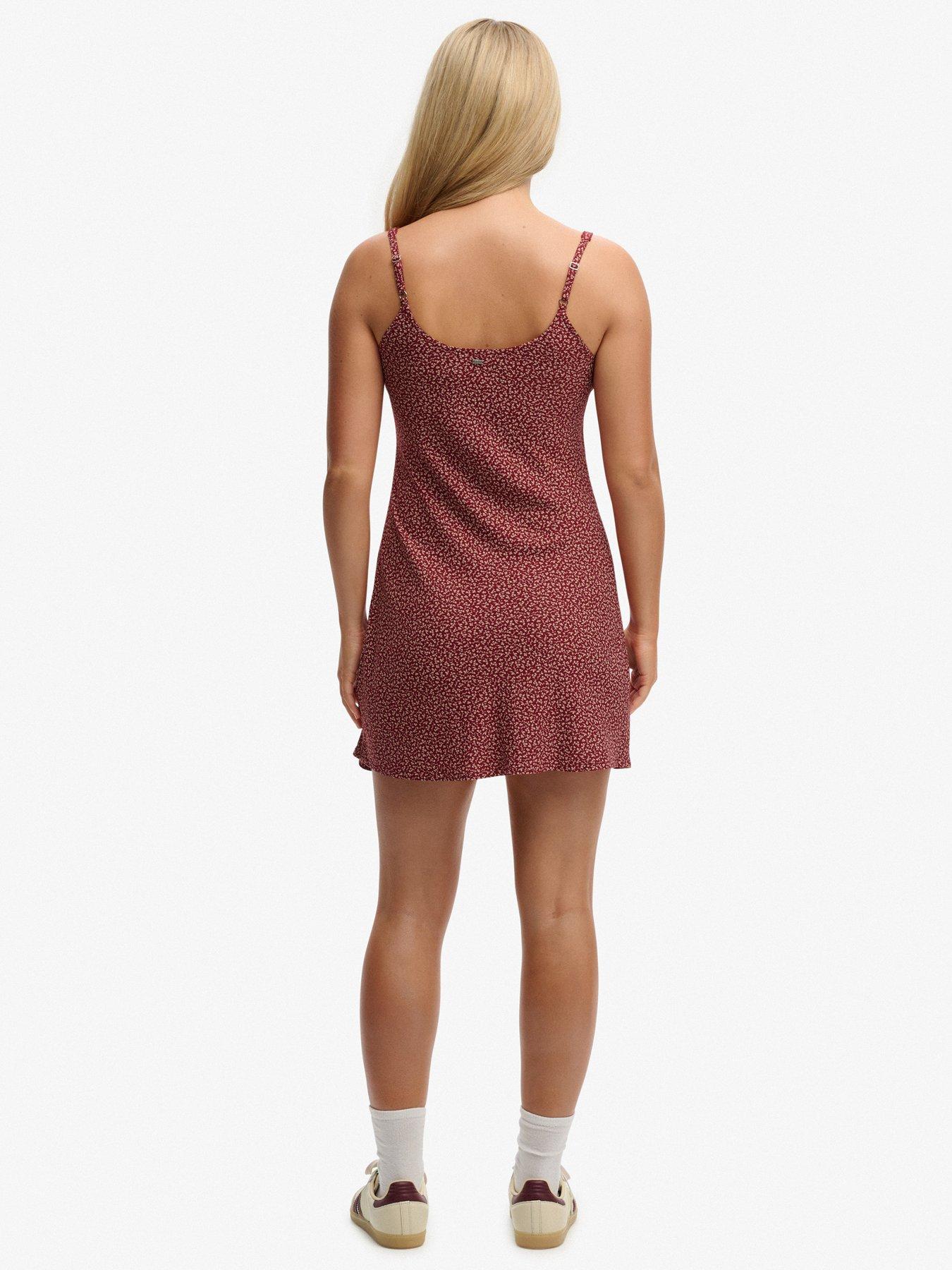 superdry-printed-cami-mini-dress-redstillFront