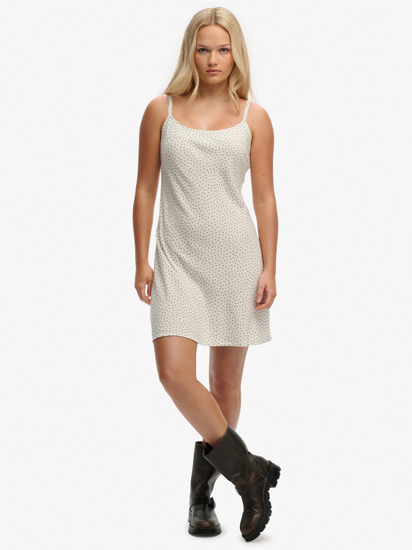 Dresses | Superdry | Mini (Short) | Casual | Green | 16 | Sleeveless |  Women | Very